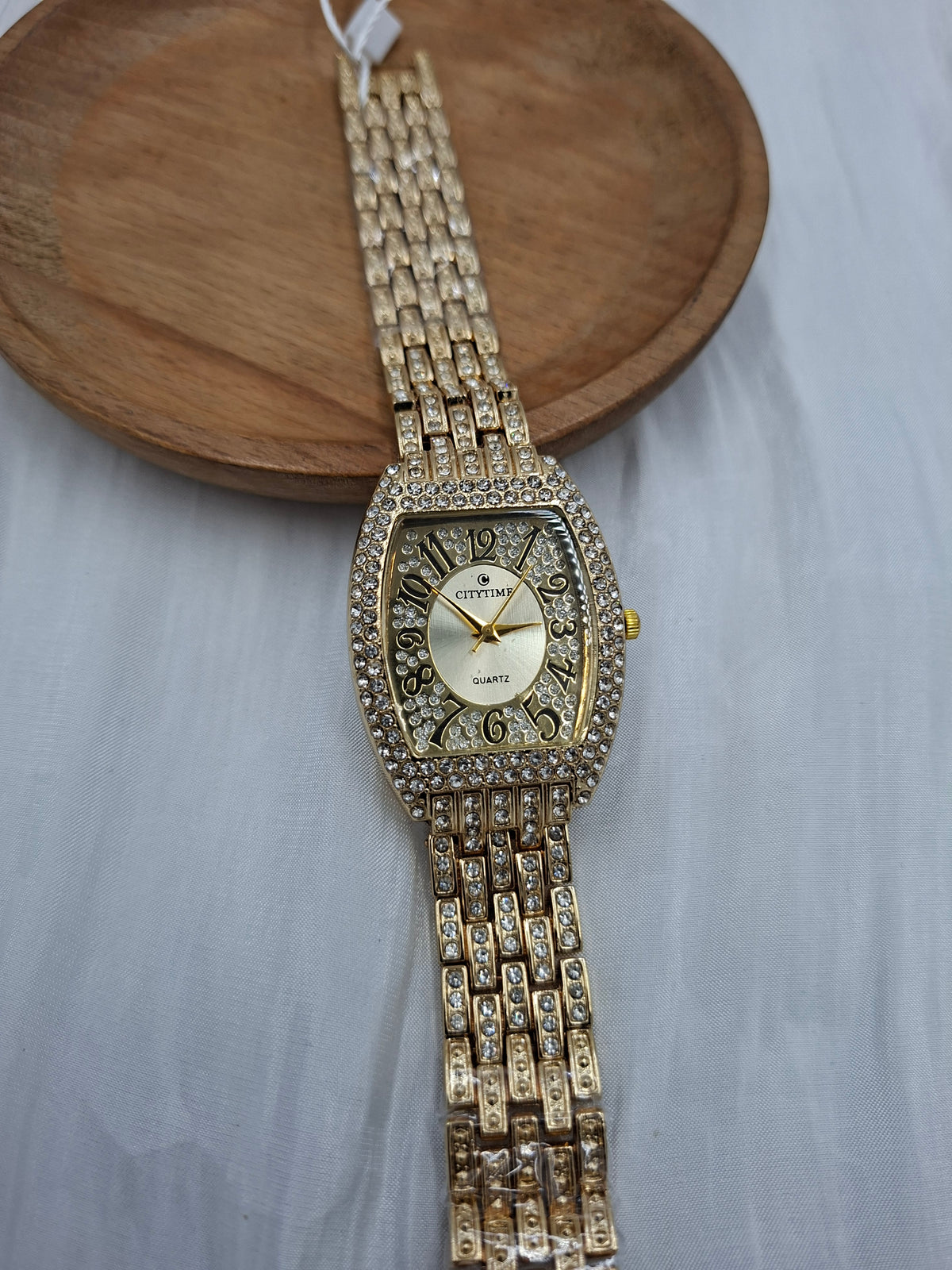 Gold Sparkle Wristwatch