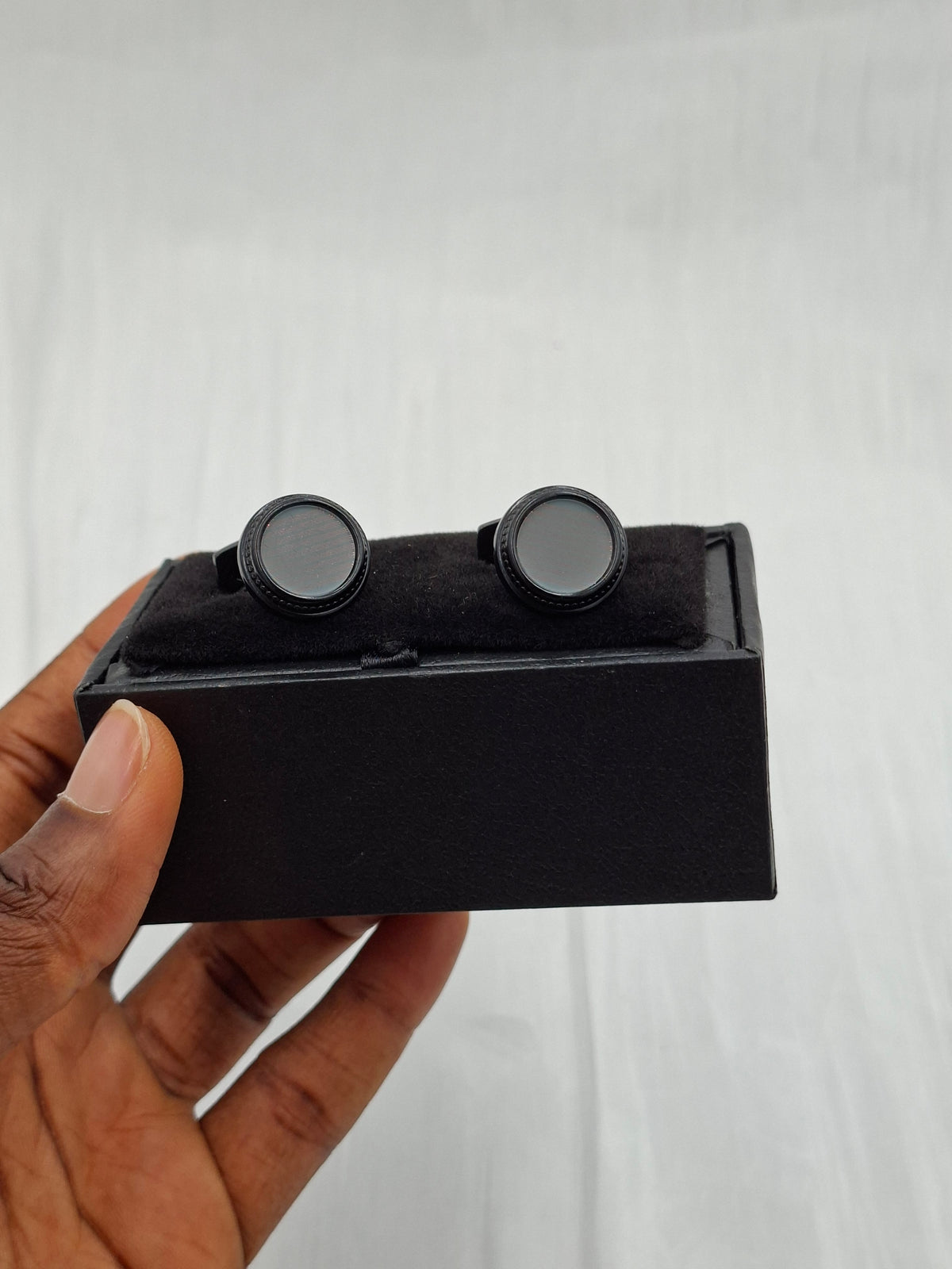 Grey Screen Cufflinks