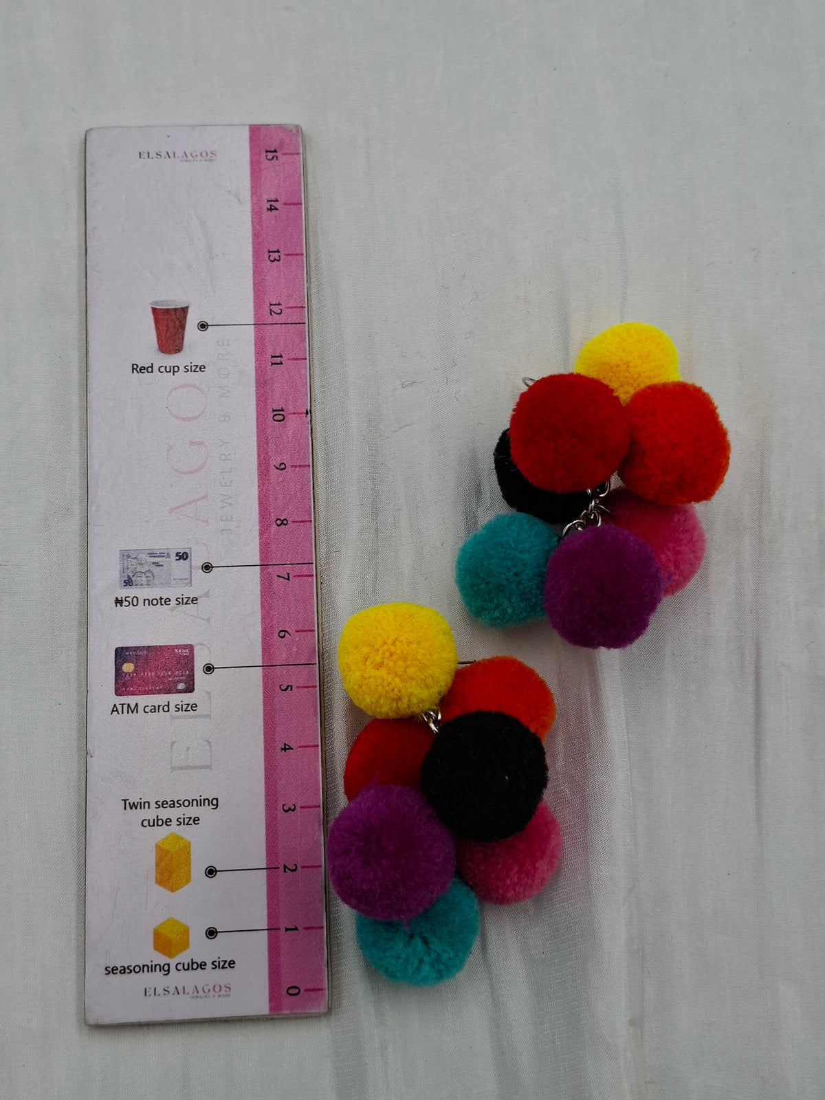 Pom Pom Earrings