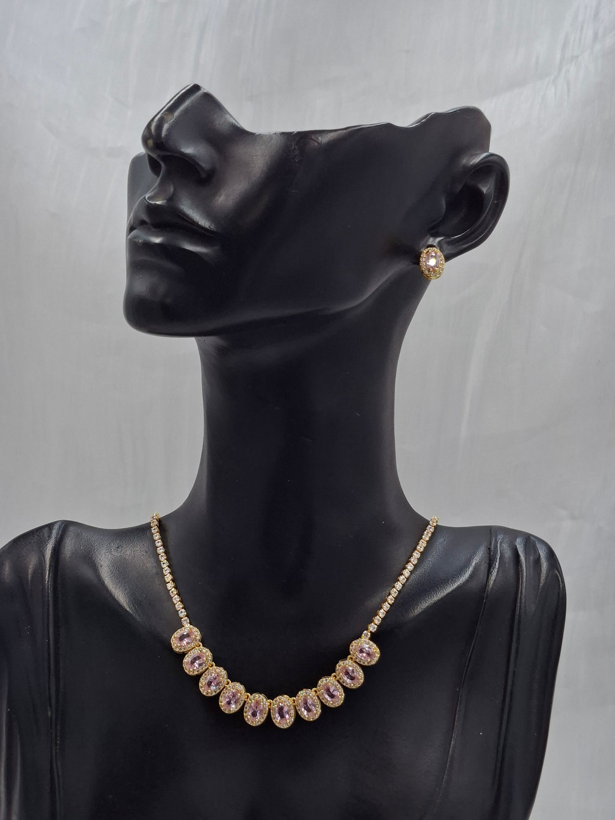 Rose Necklace Set