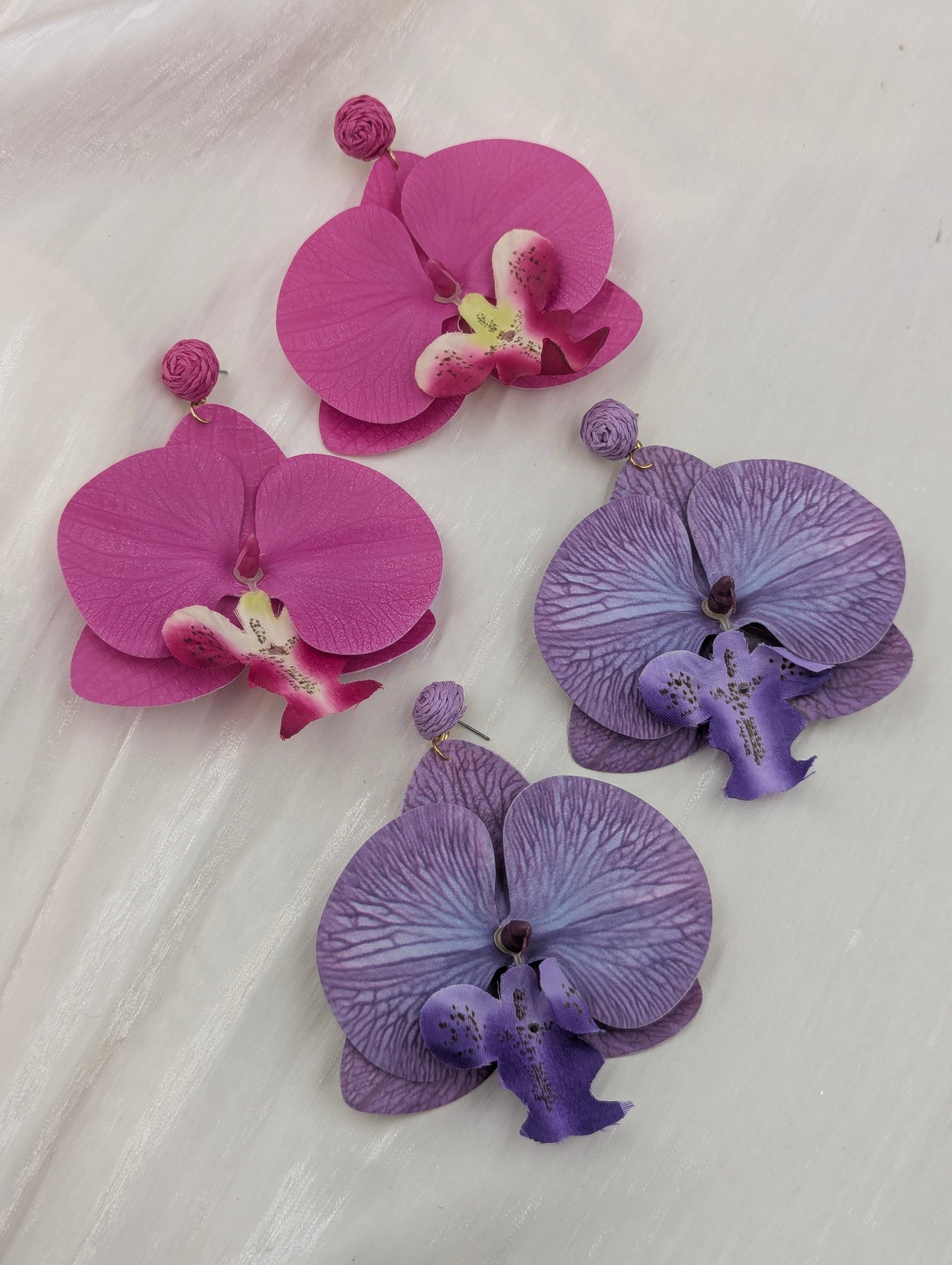 Orchid Earrings