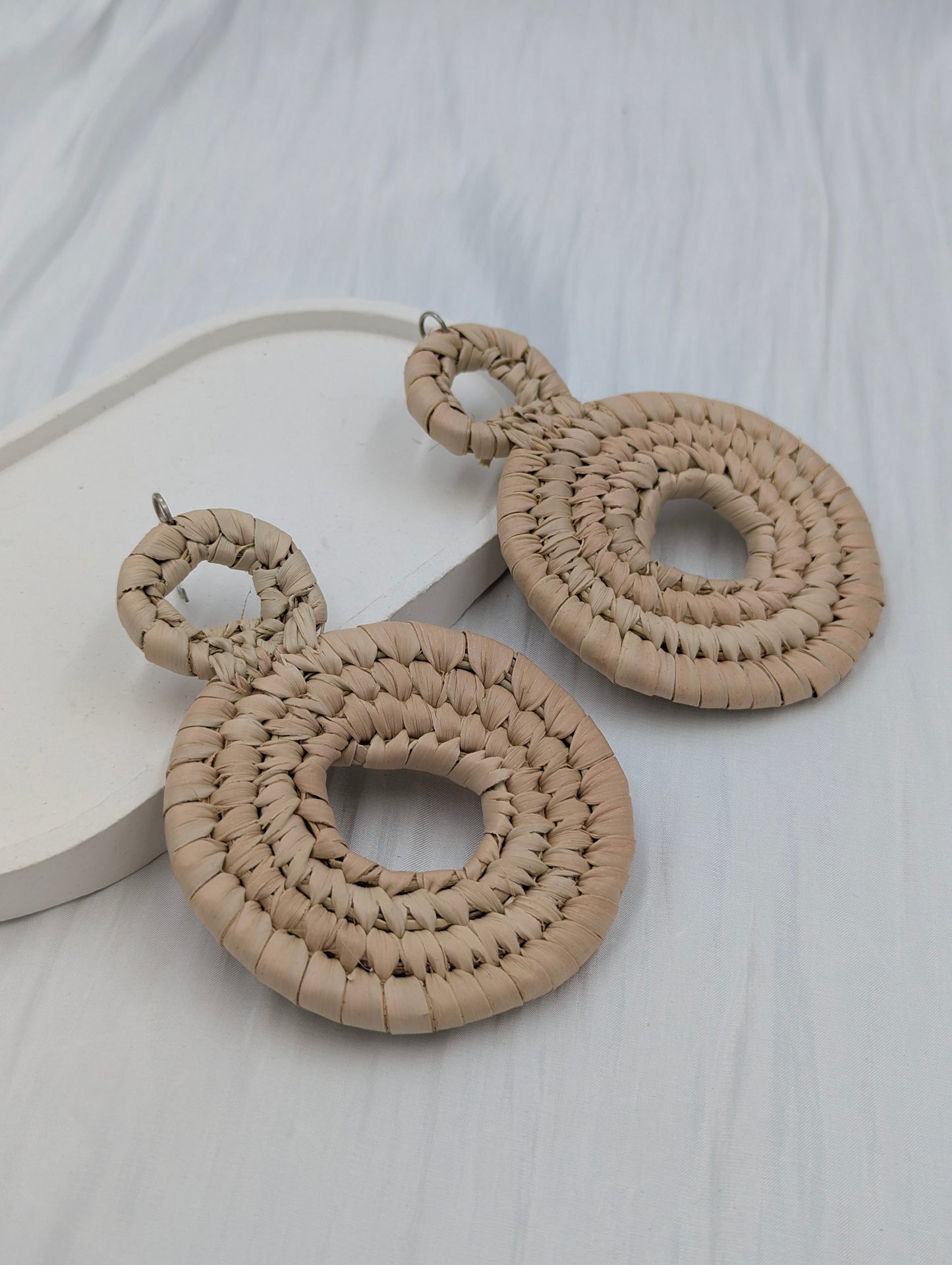 Raffia Earrings
