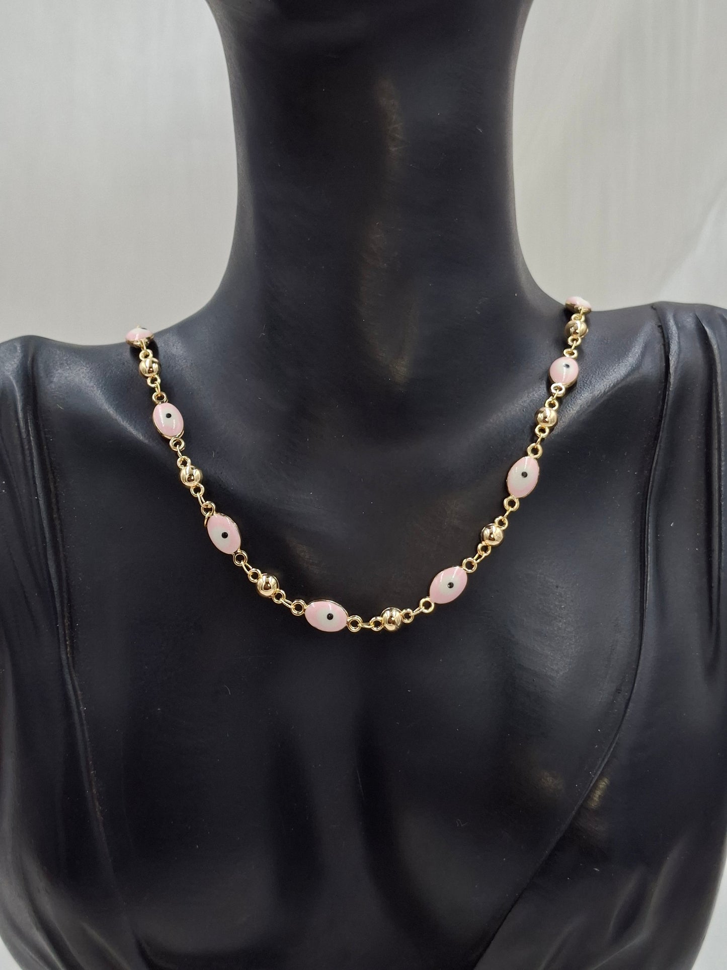 Shop Gold/Pink Necklace for Women at ElsaLagos in Nigeria