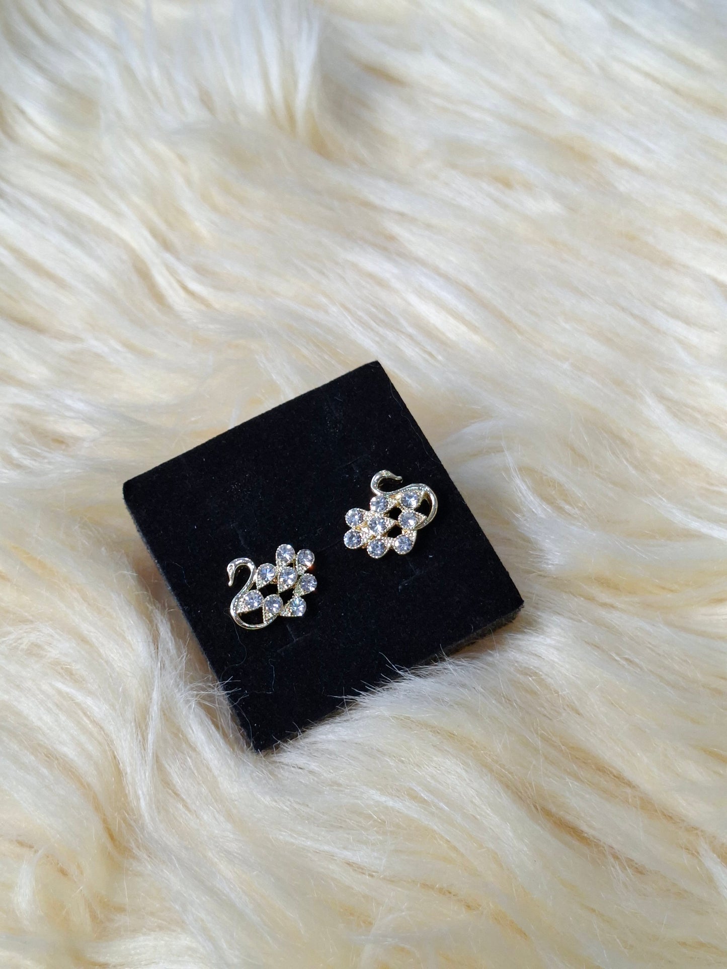 Shop Gold Swan Stud Earring for Women at ElsaLagos in Nigeria