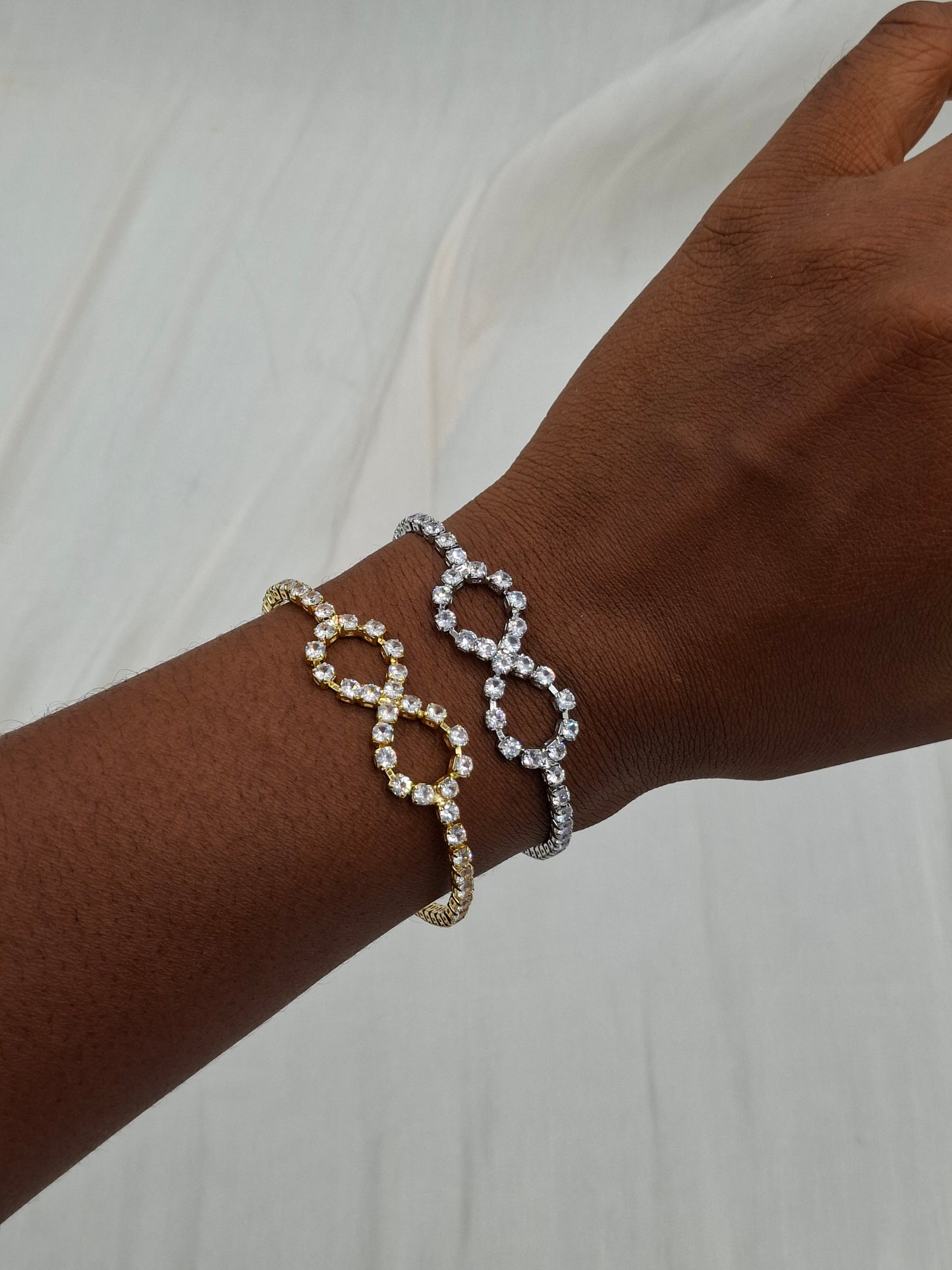 Shop Infinity Crystal Bracelet for Women at ElsaLagos in Nigeria