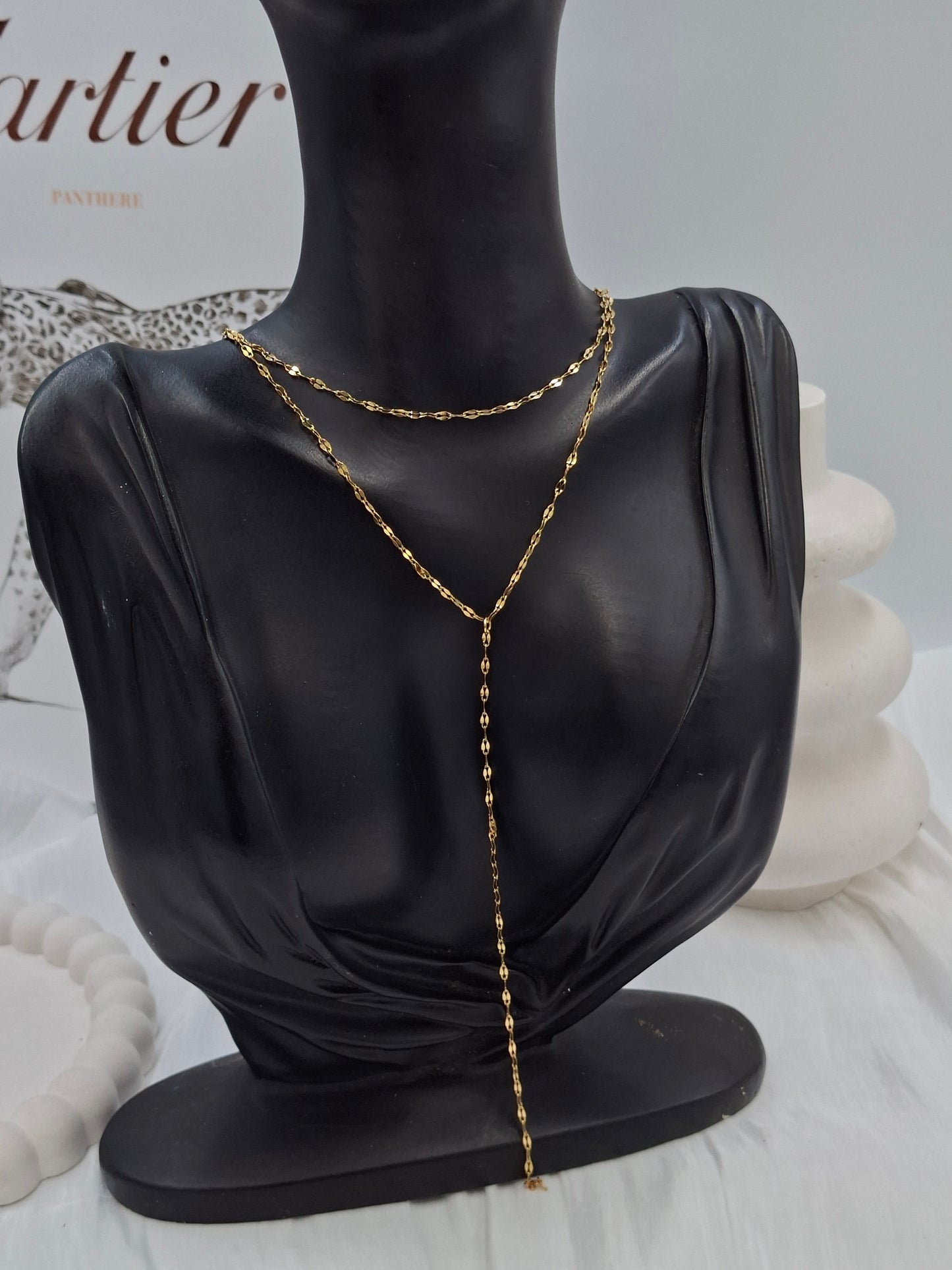 Shop Layered Y Necklace for Women at ElsaLagos in Nigeria