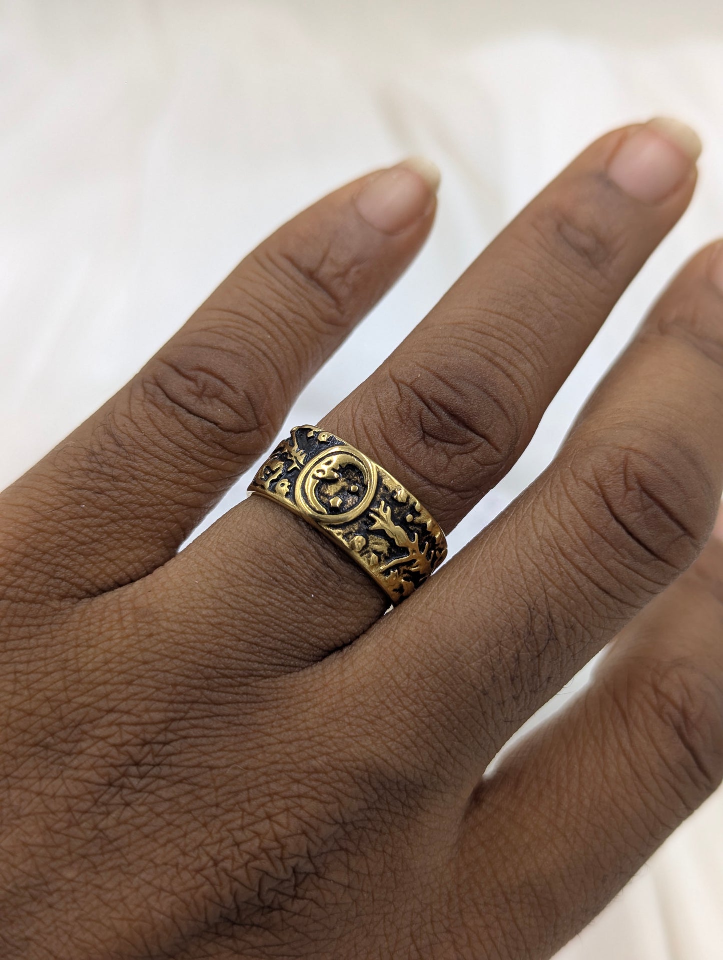 Stamp Ring (size 8)