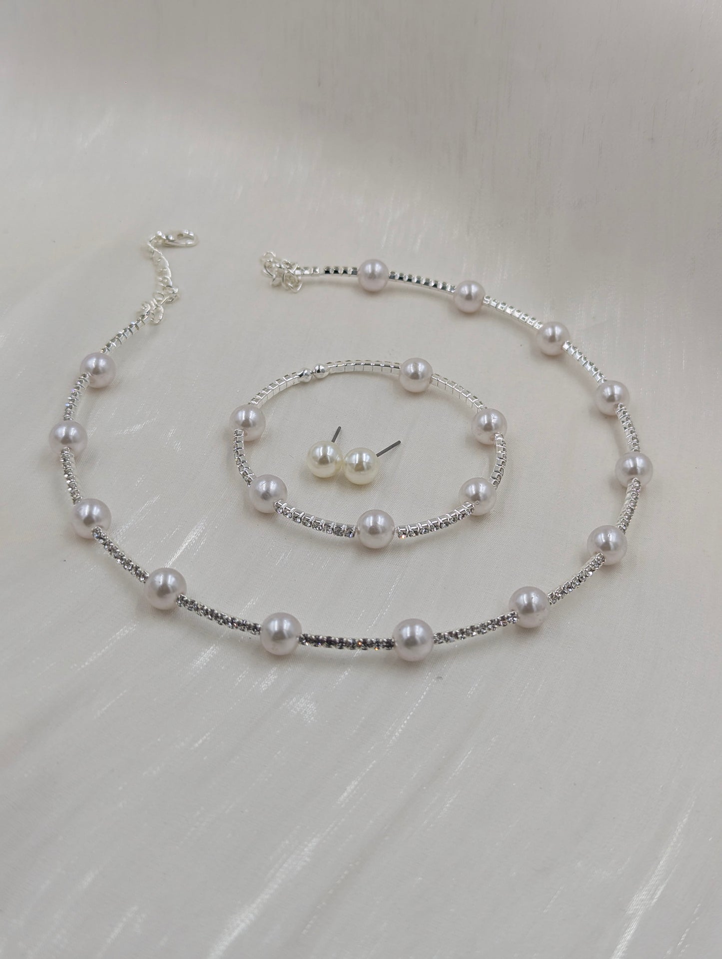 Pearl Choker Set