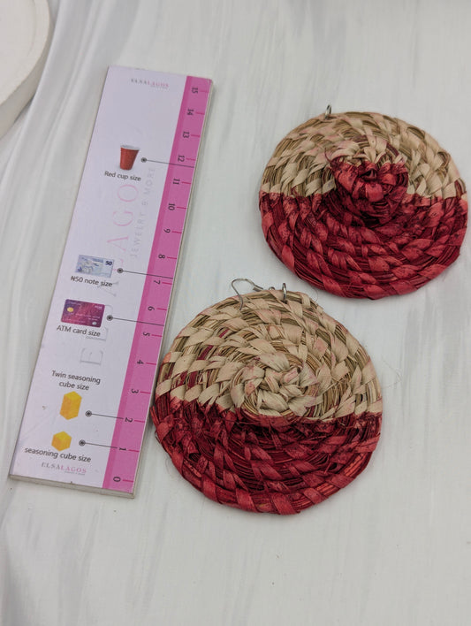 Raffia Earrings