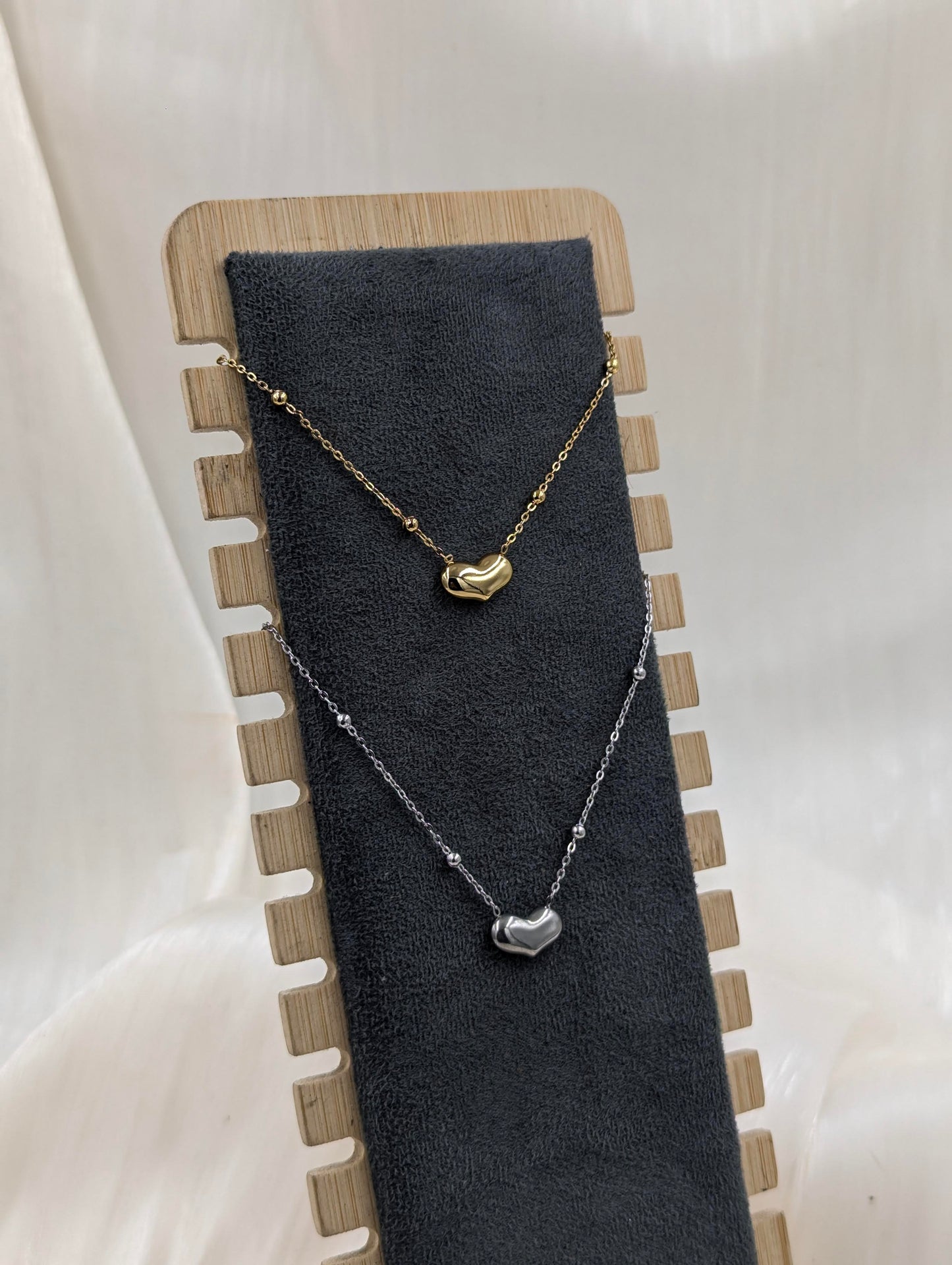 Bubble Heart Necklace