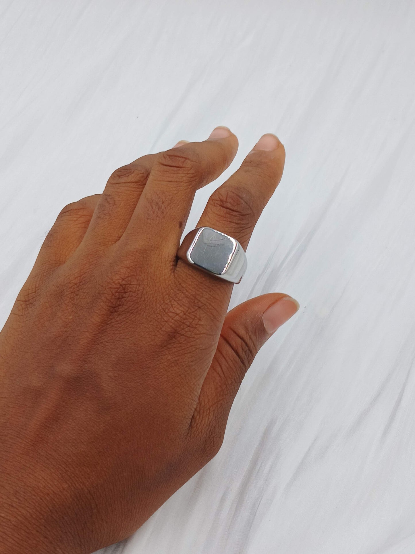 Square Signet Ring (size 11)