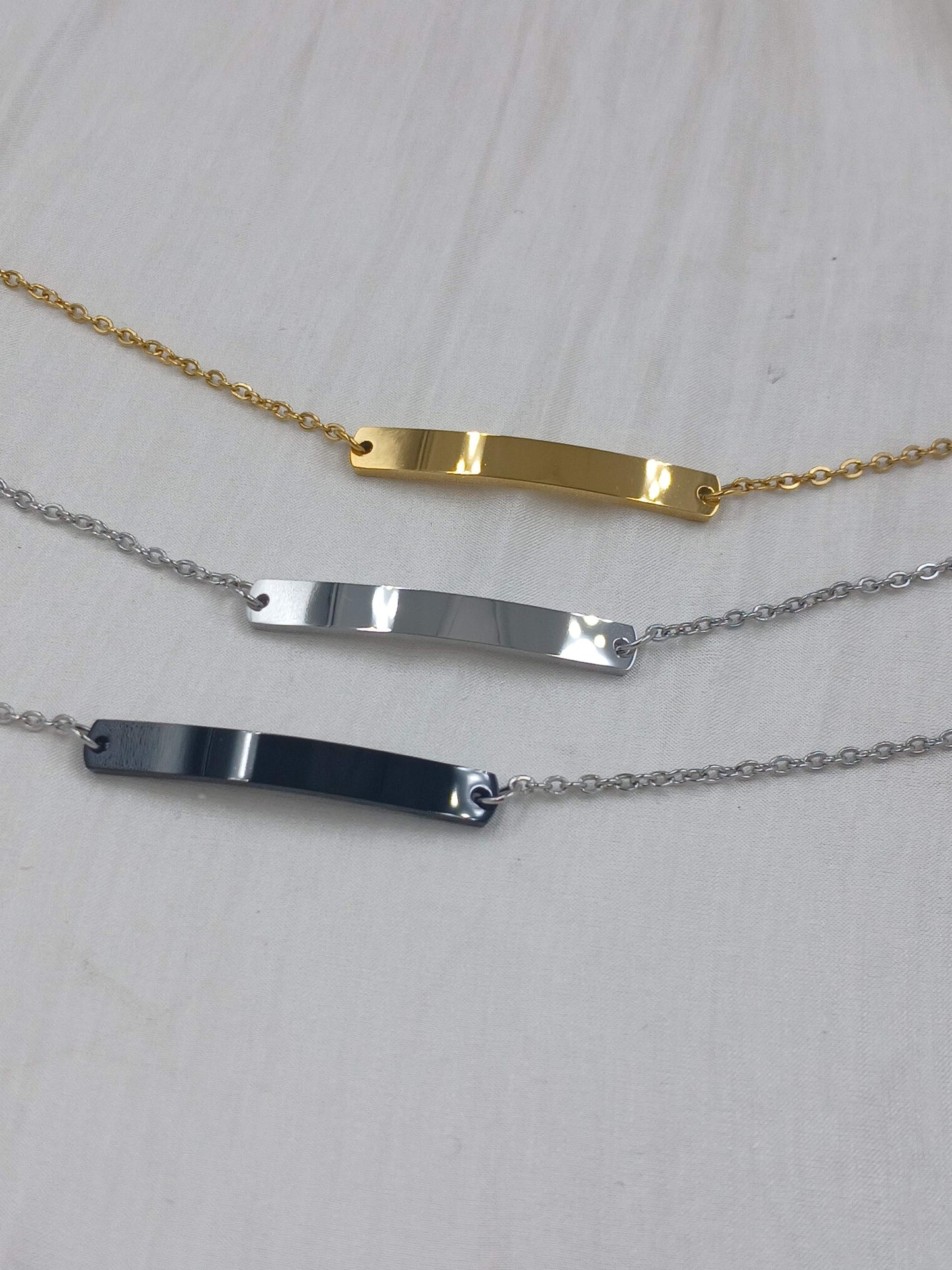 Customizable Bar Bracelet