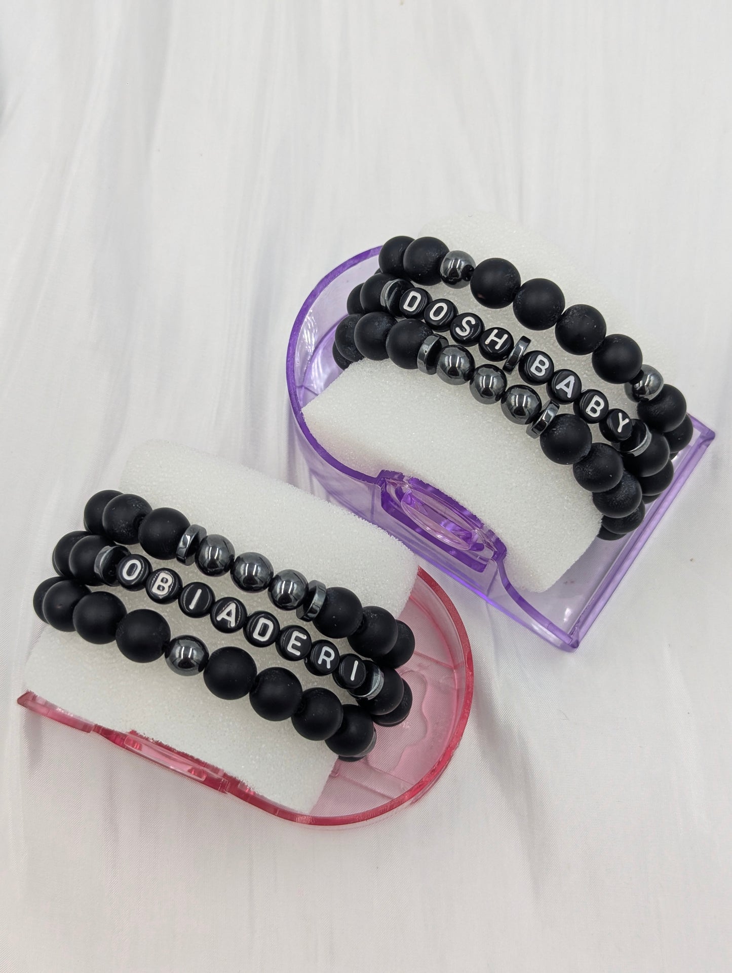 Customizable Bead Bracelet Stack