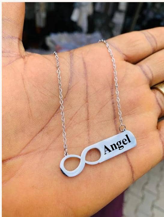 Customizable Infinity Necklace