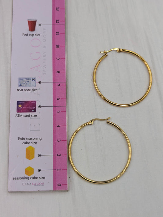 Classic Hoop Earring (1)