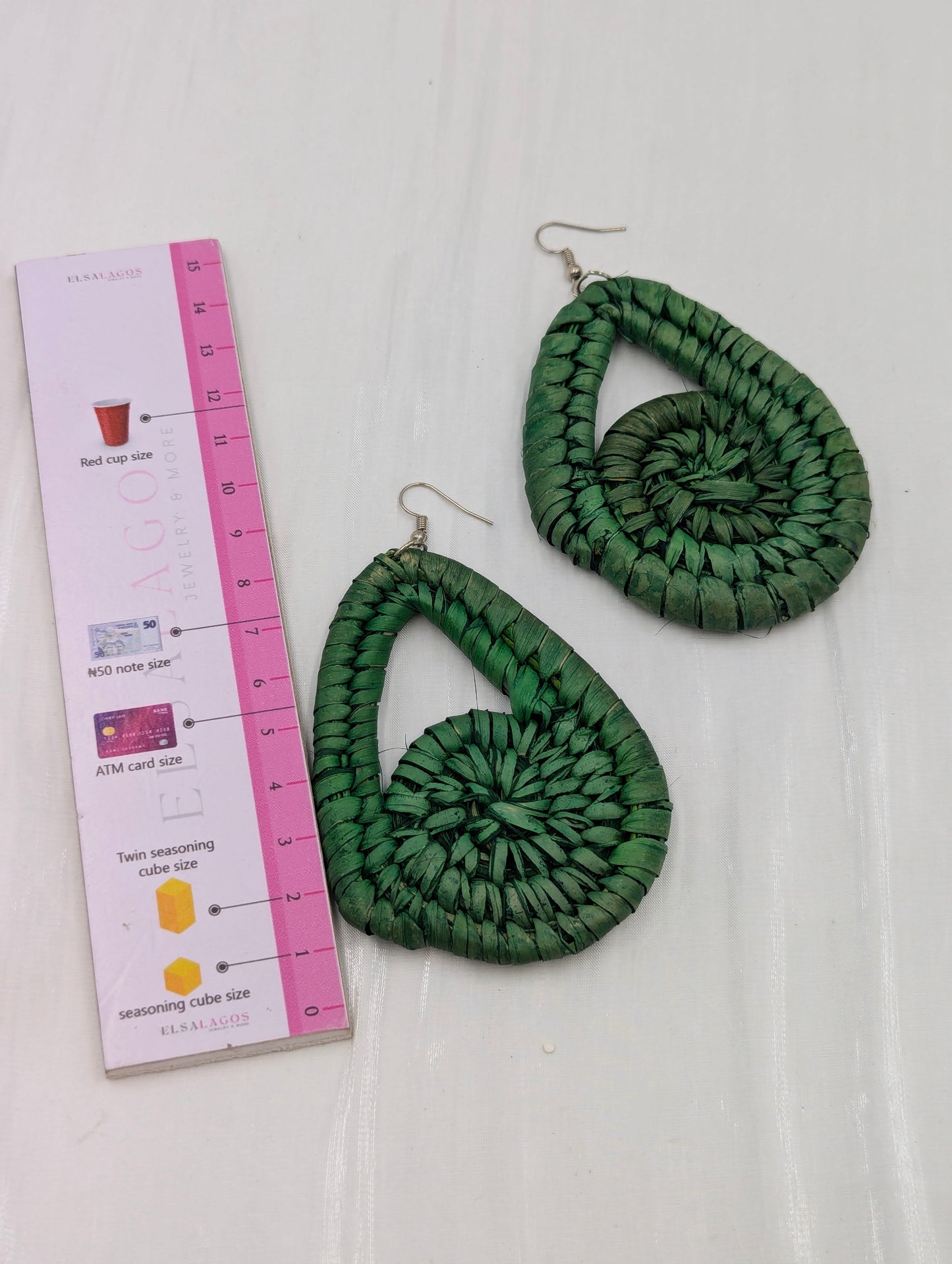 Raffia Earrings