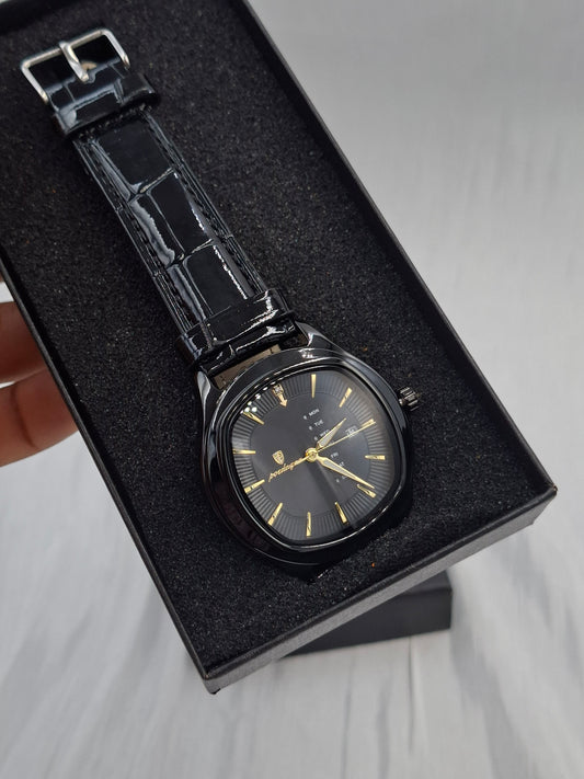 03 Black Poedagar Wristwatch
