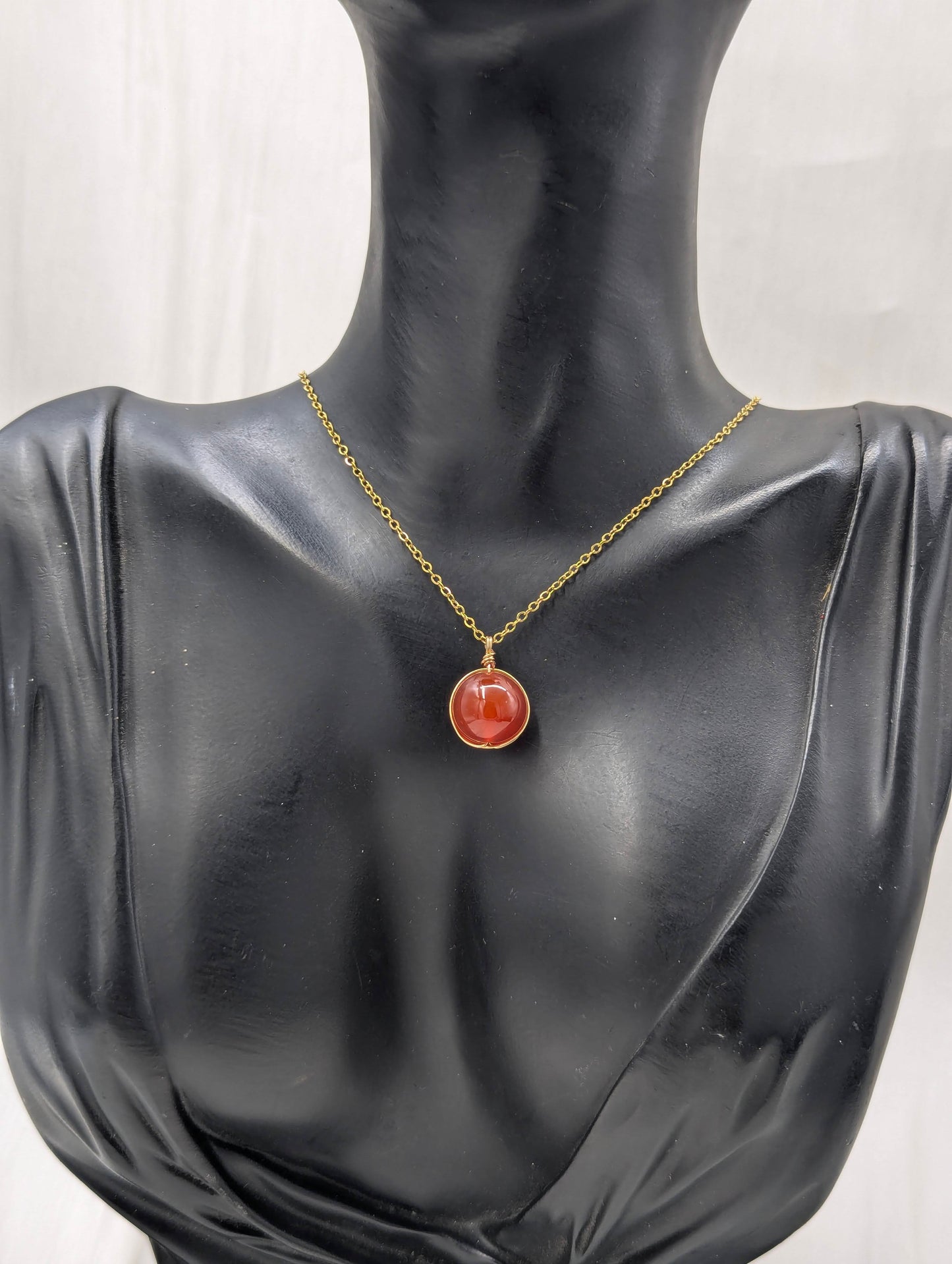 Red Agate Necklace