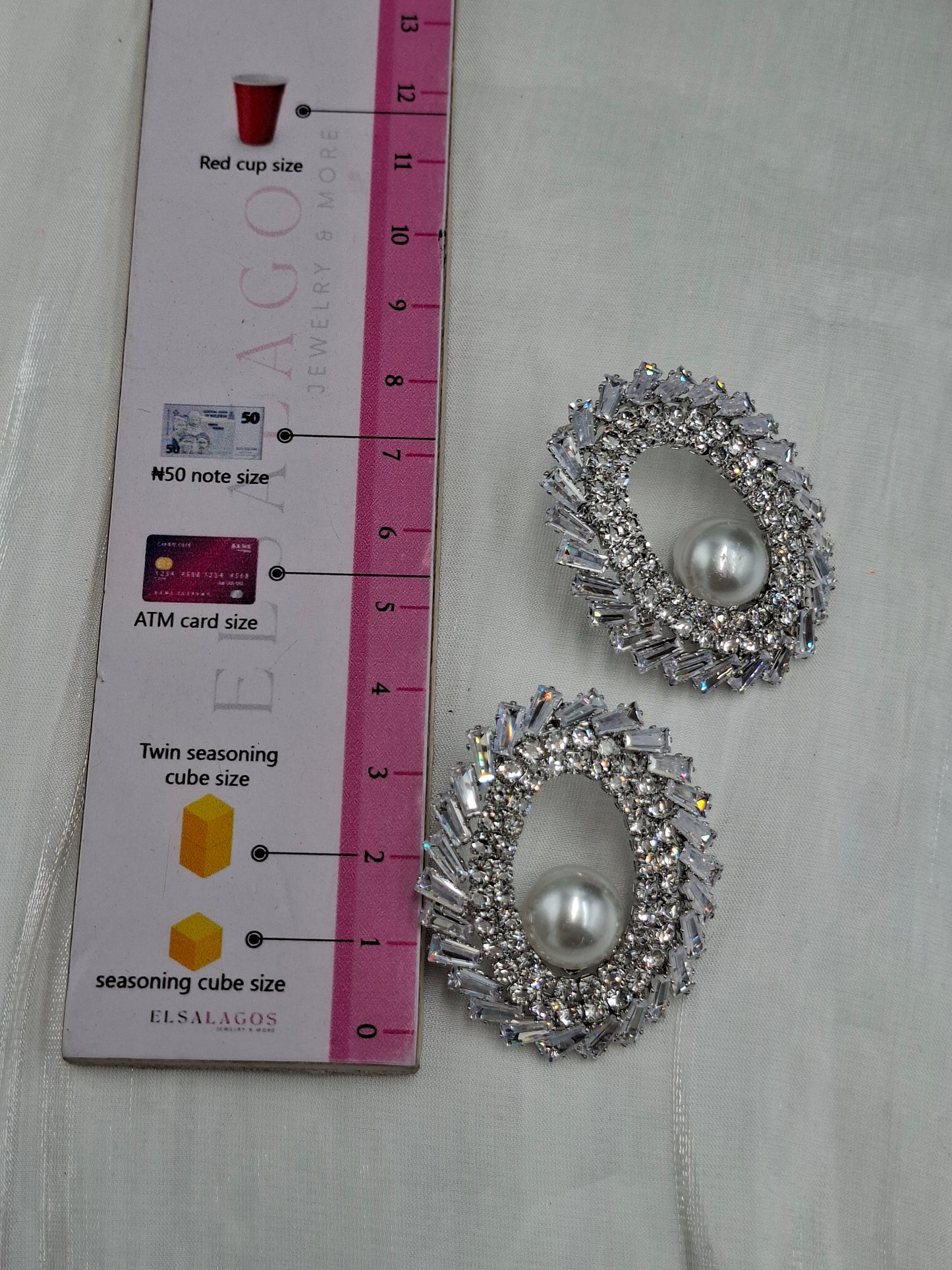 Pearl Halo Earrings
