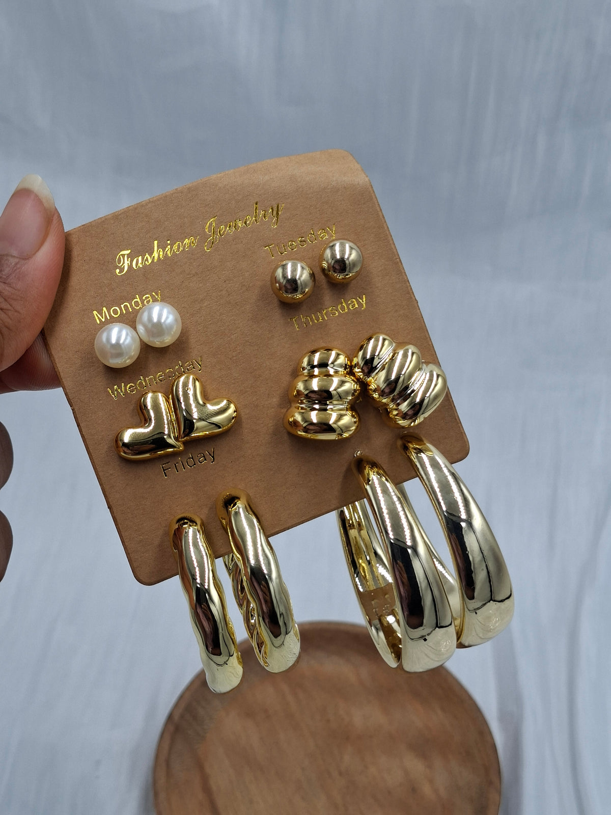 Set 03 Acrylic Earrings Pack
