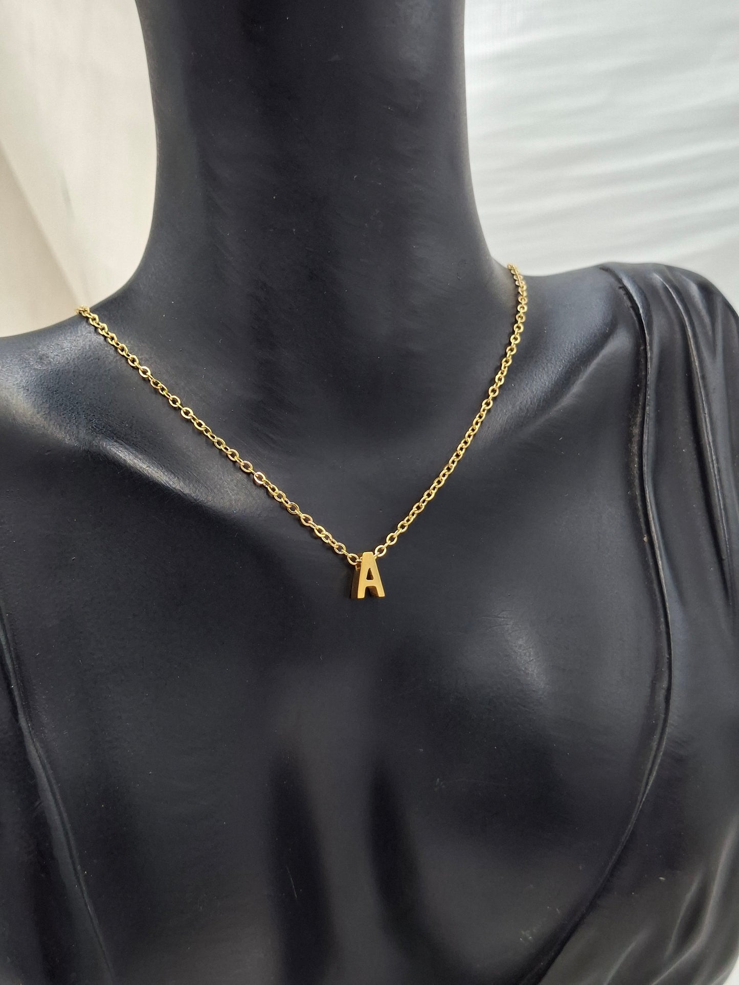Letter A Necklace