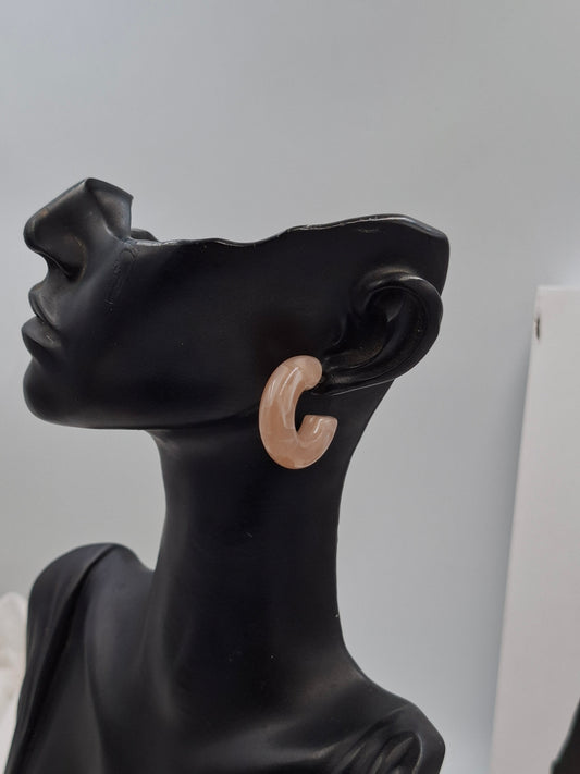 Acrylic Bubble Hoops