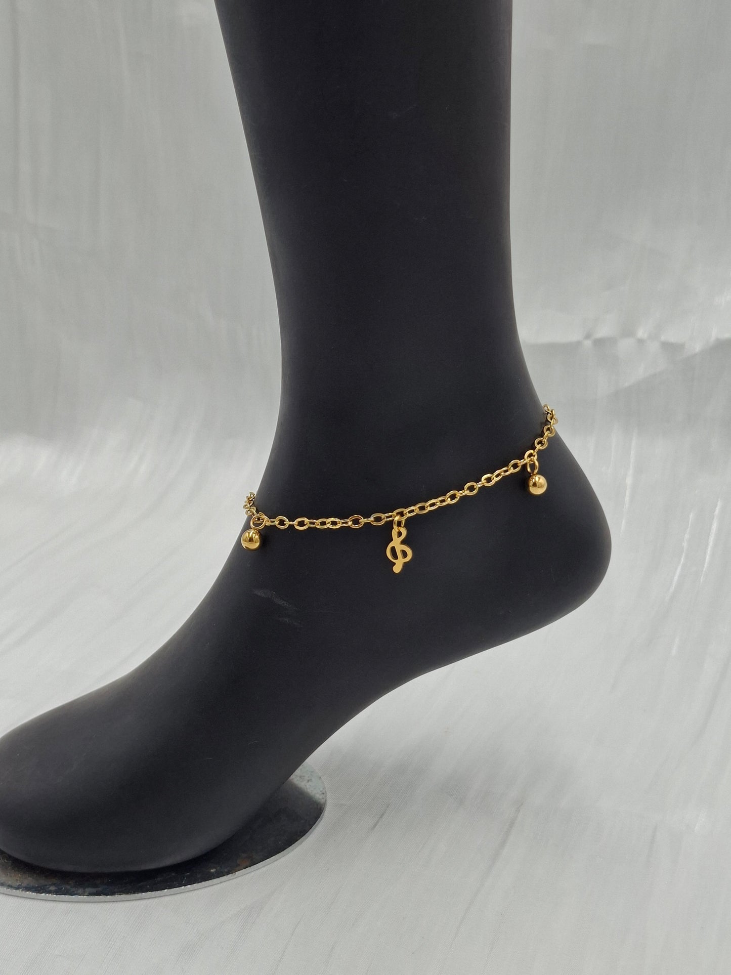 Music Charm Anklet