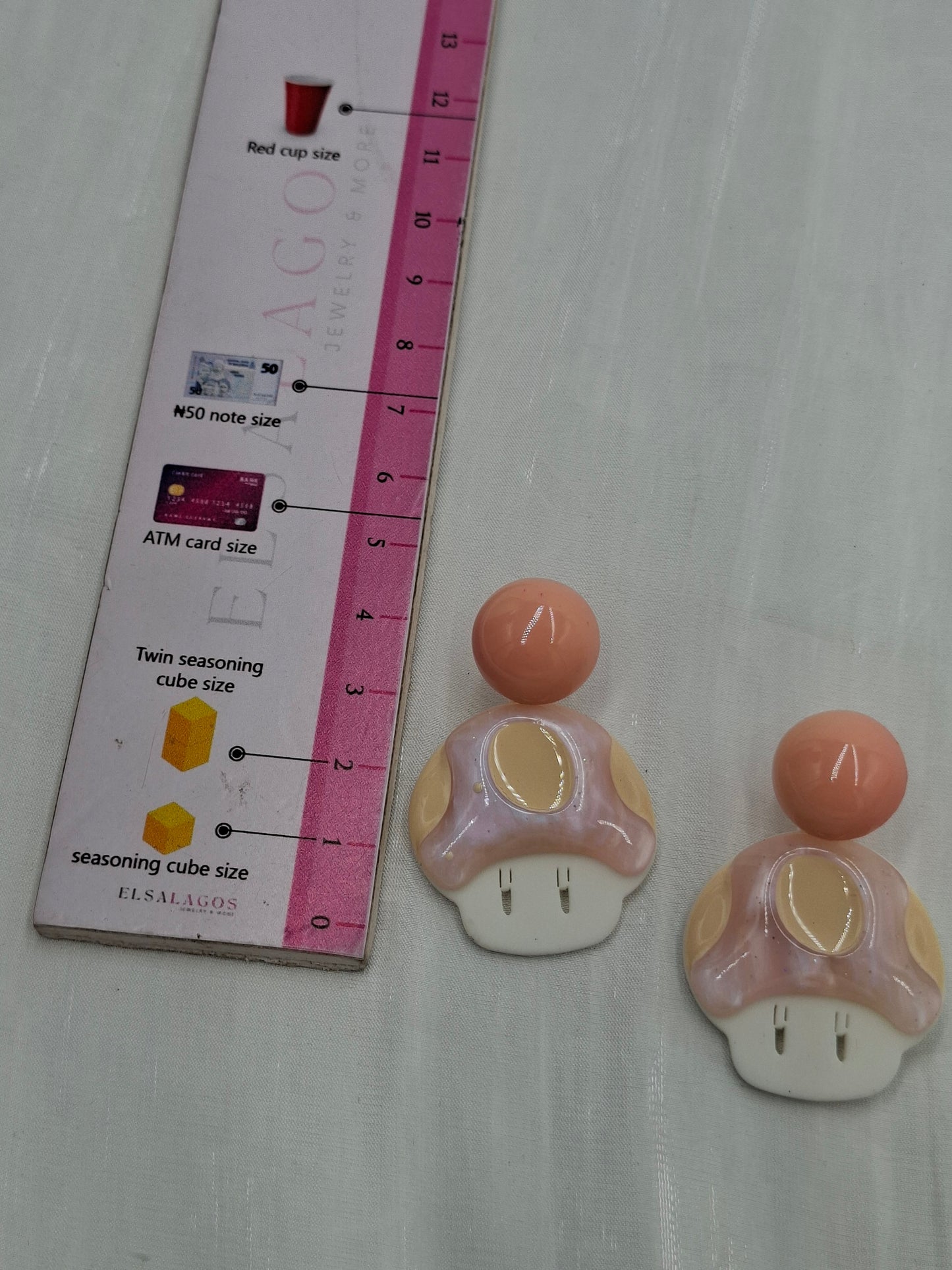 Mushroom Earrings