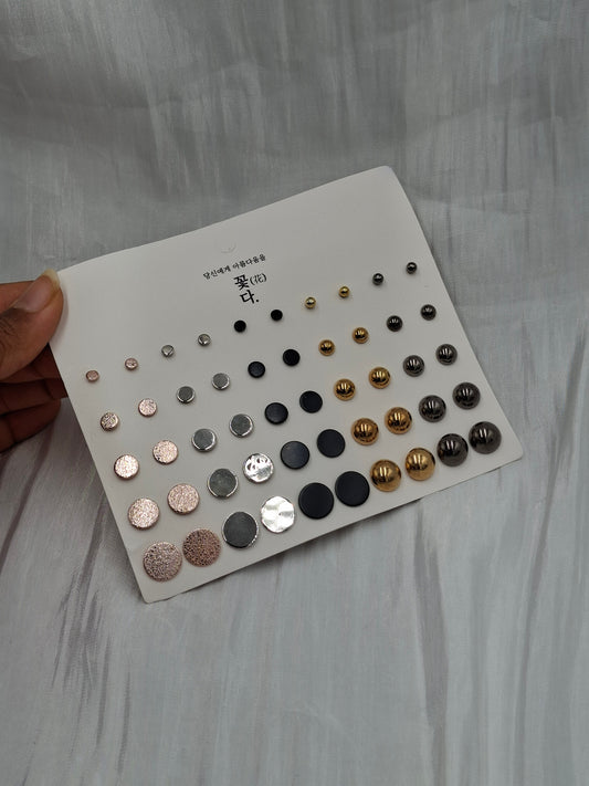 Metallic Pack of Studs