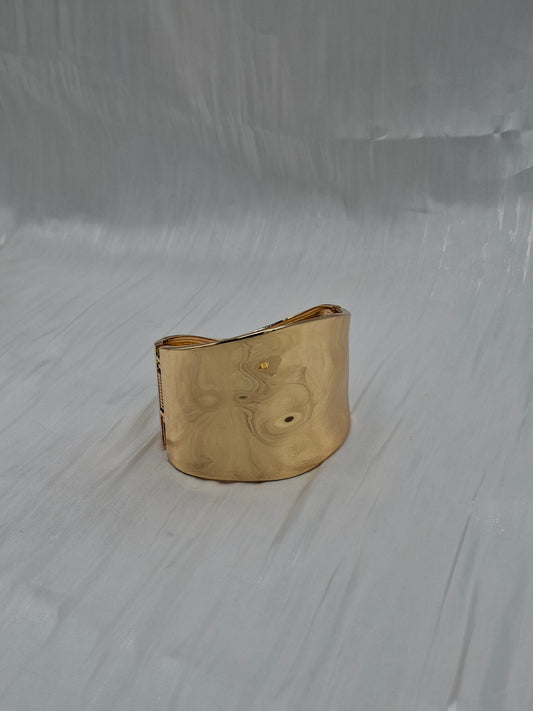 Hammered Chunky Bangle