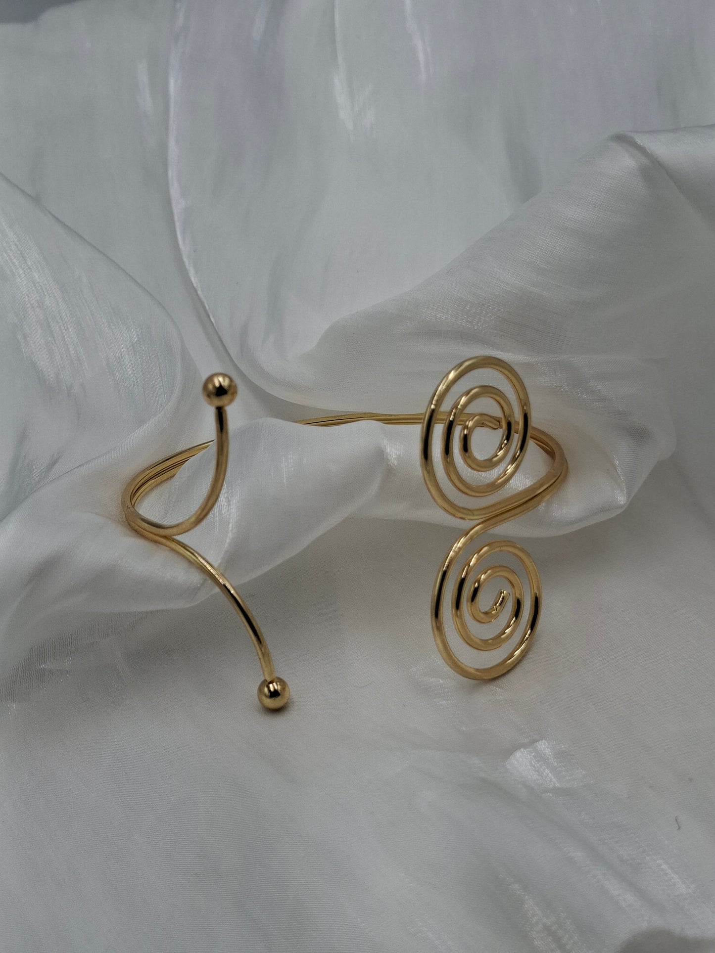 Gold Spire Arm cuff