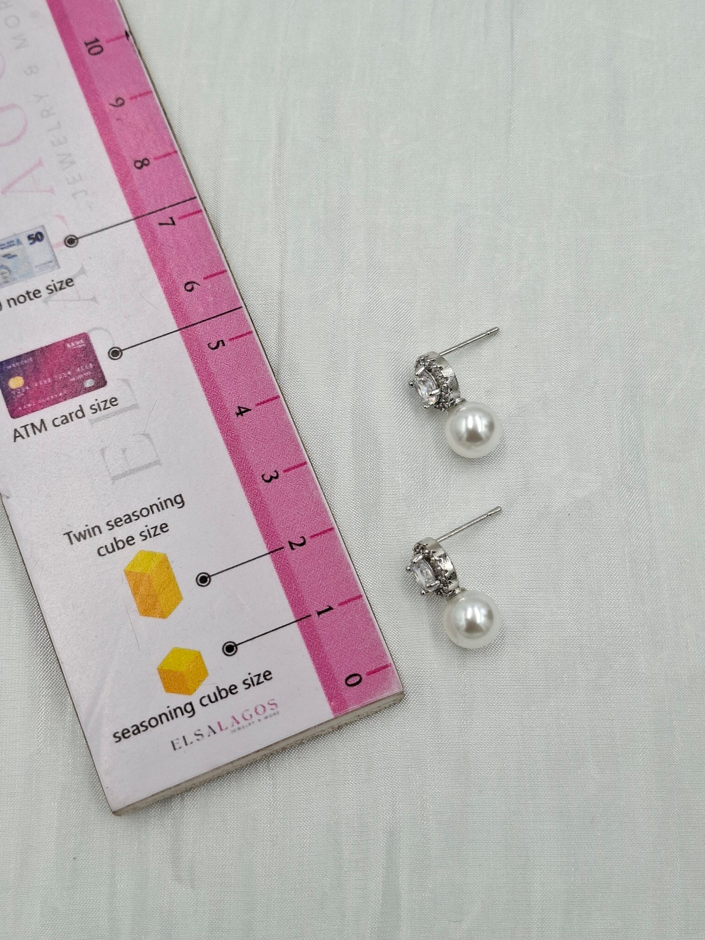 Dainty Stud Pearl Earrings