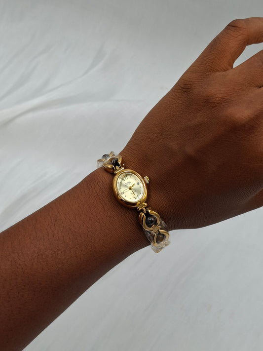 Tigereye Oval Wristwatch