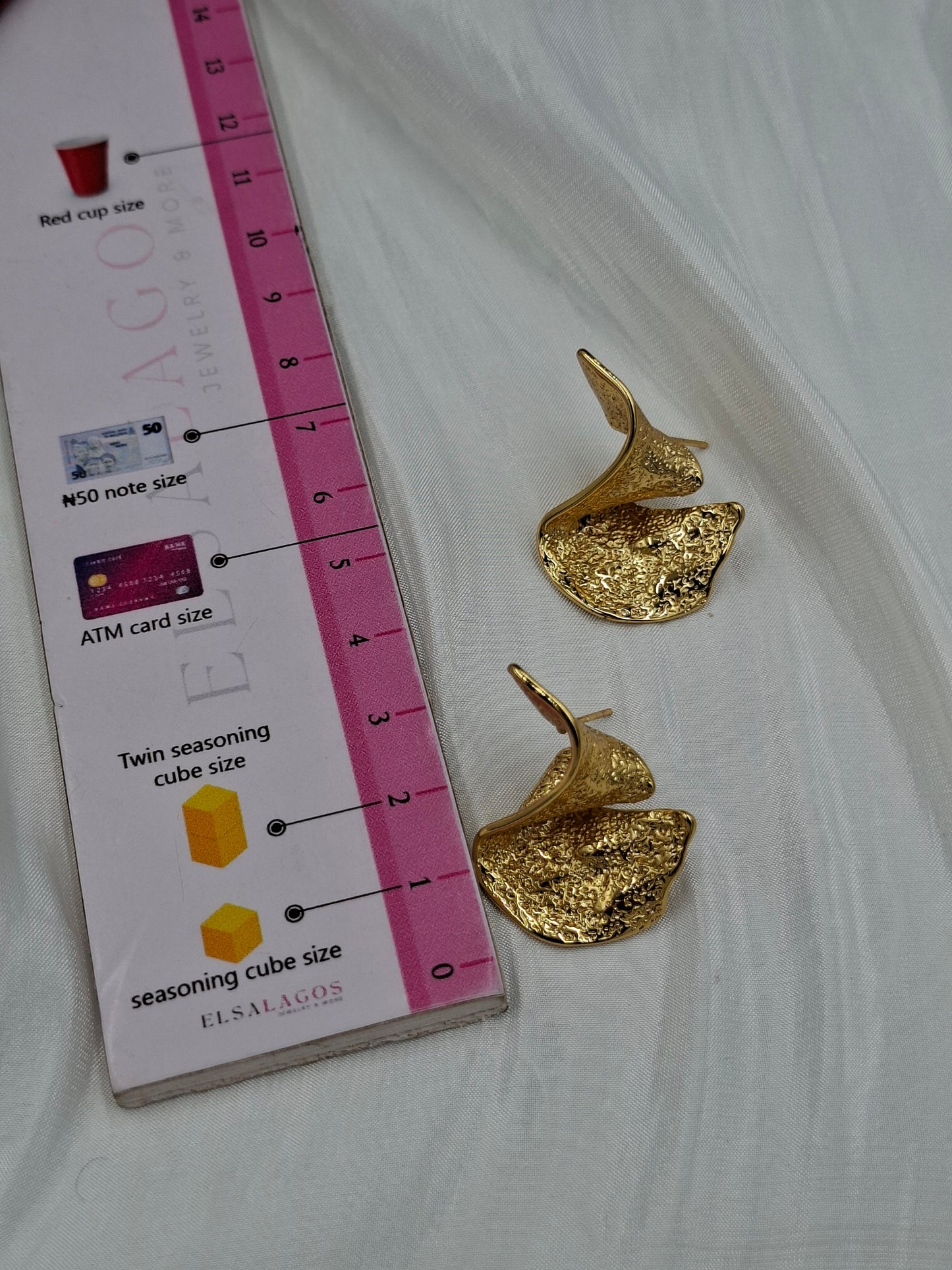 Gold Foil Earrings
