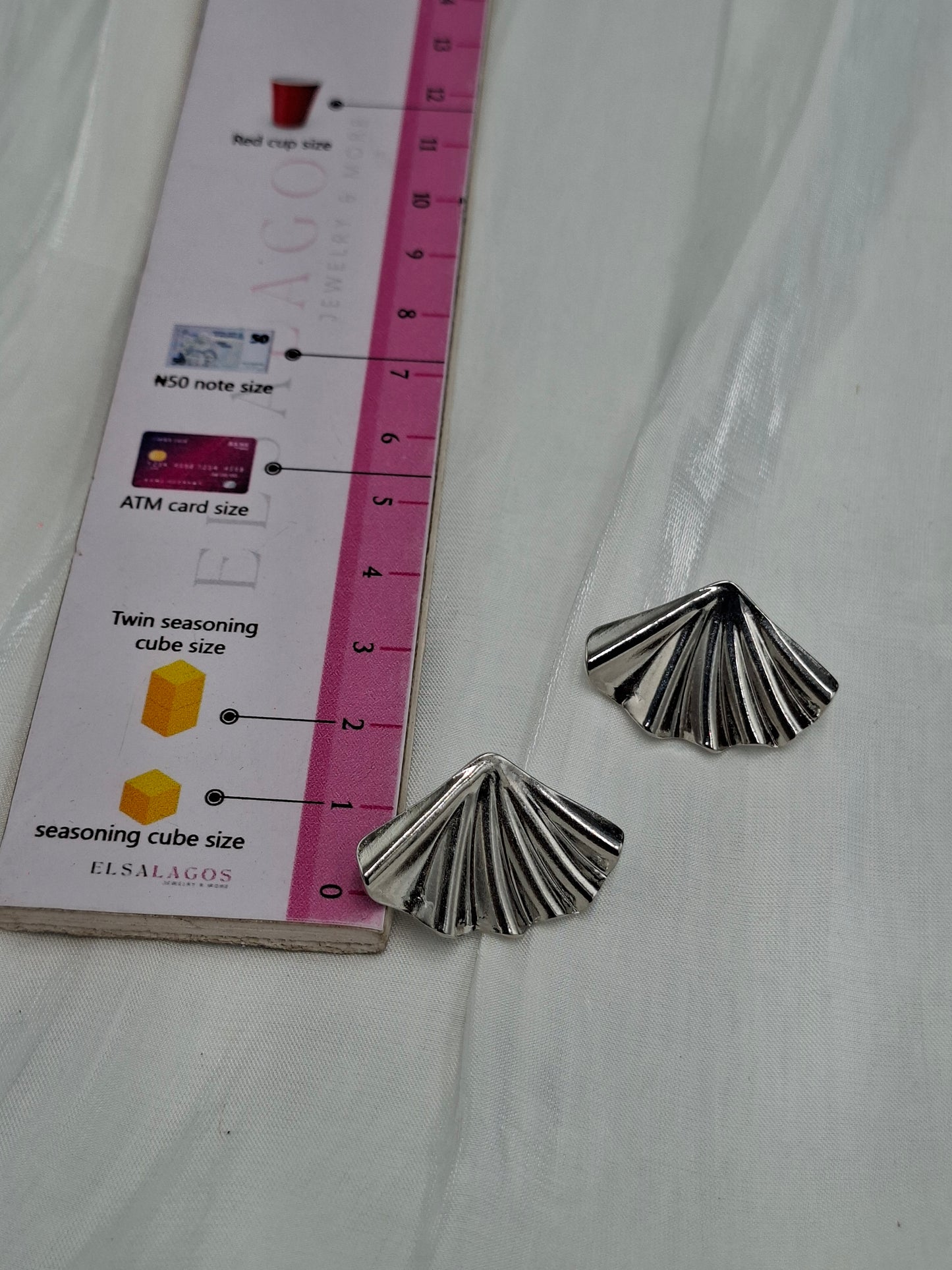 Plissé Earrings