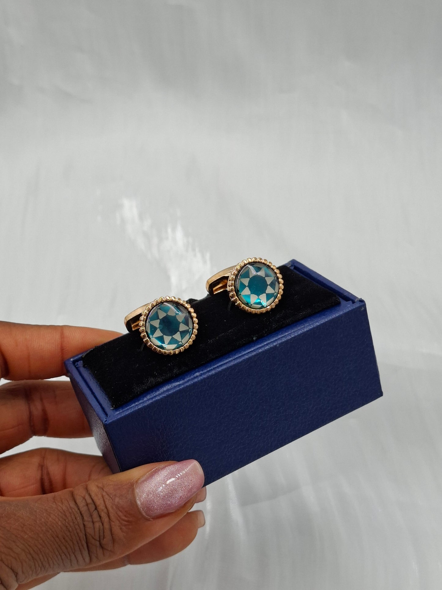 Blue Star Cufflinks