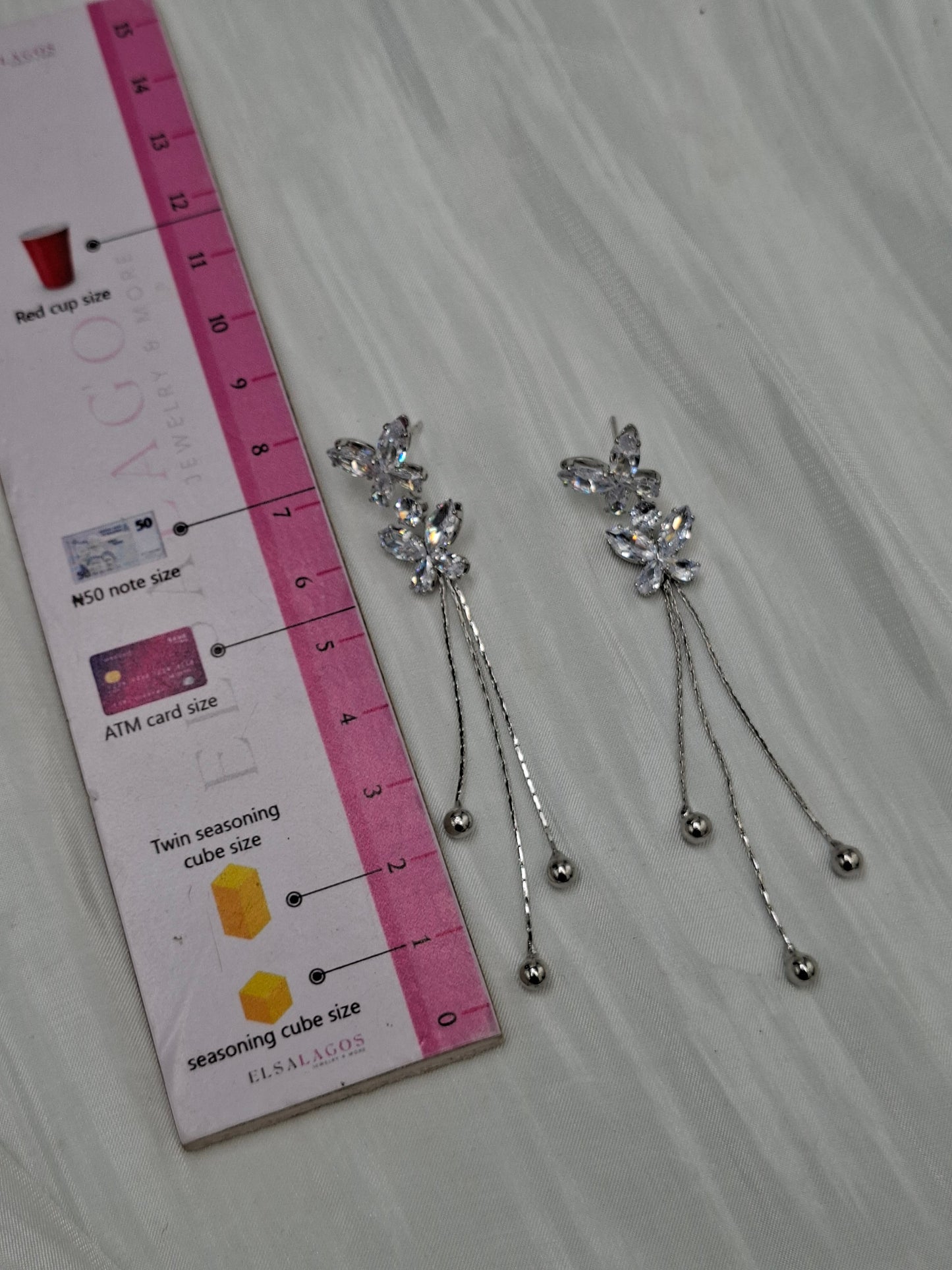Butterfly Tassel Earrings