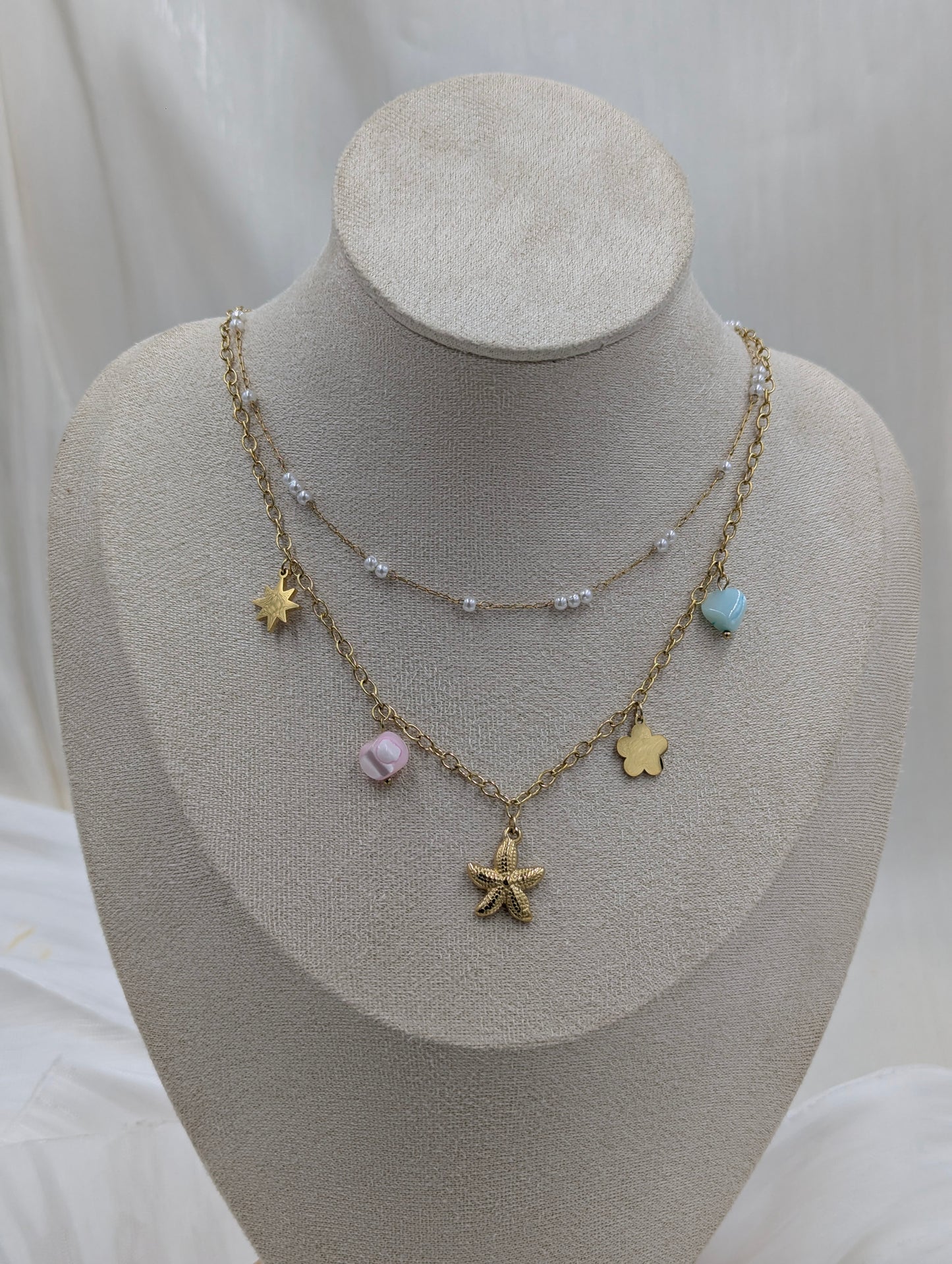 Layered Charm Necklace