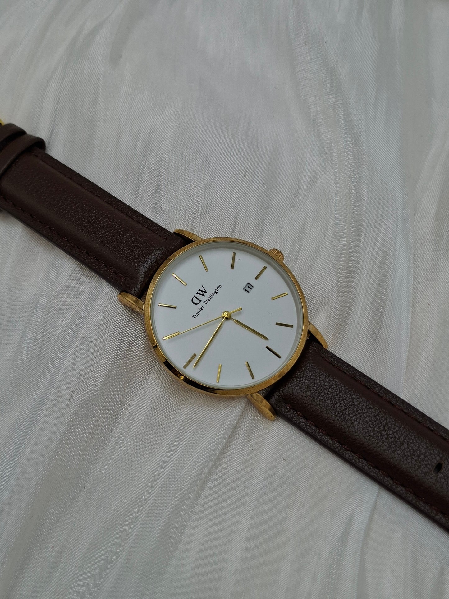 DW Leather Wristwatch