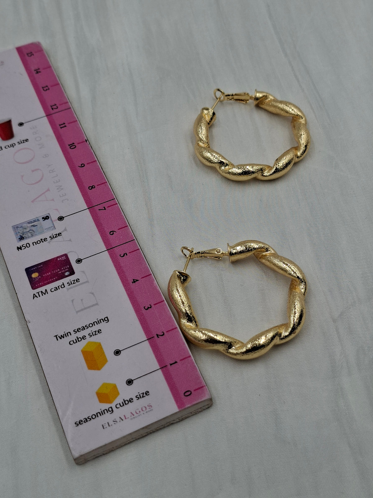 Spiral Hoop Earrings