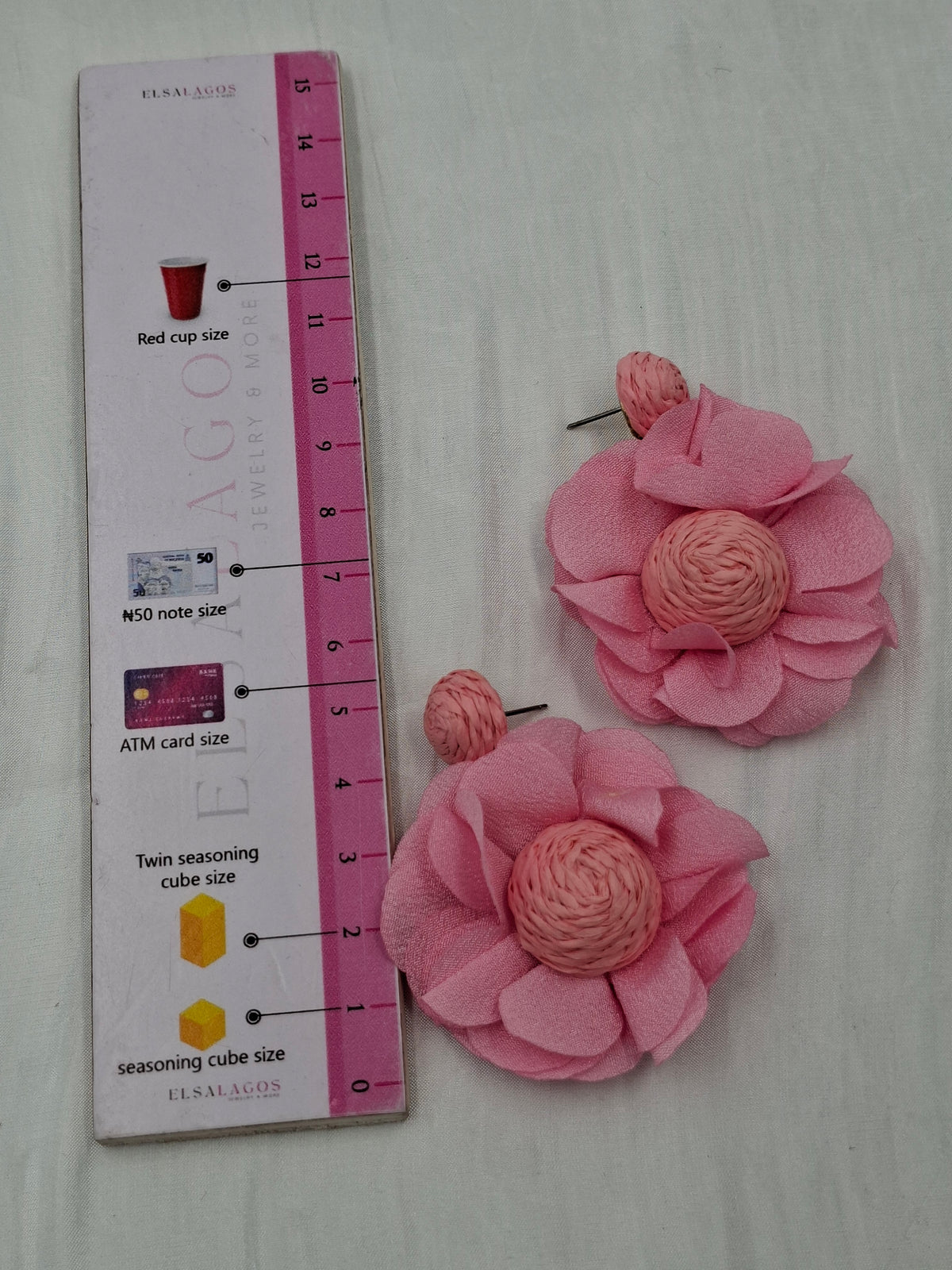 Pink Bloom Earrings