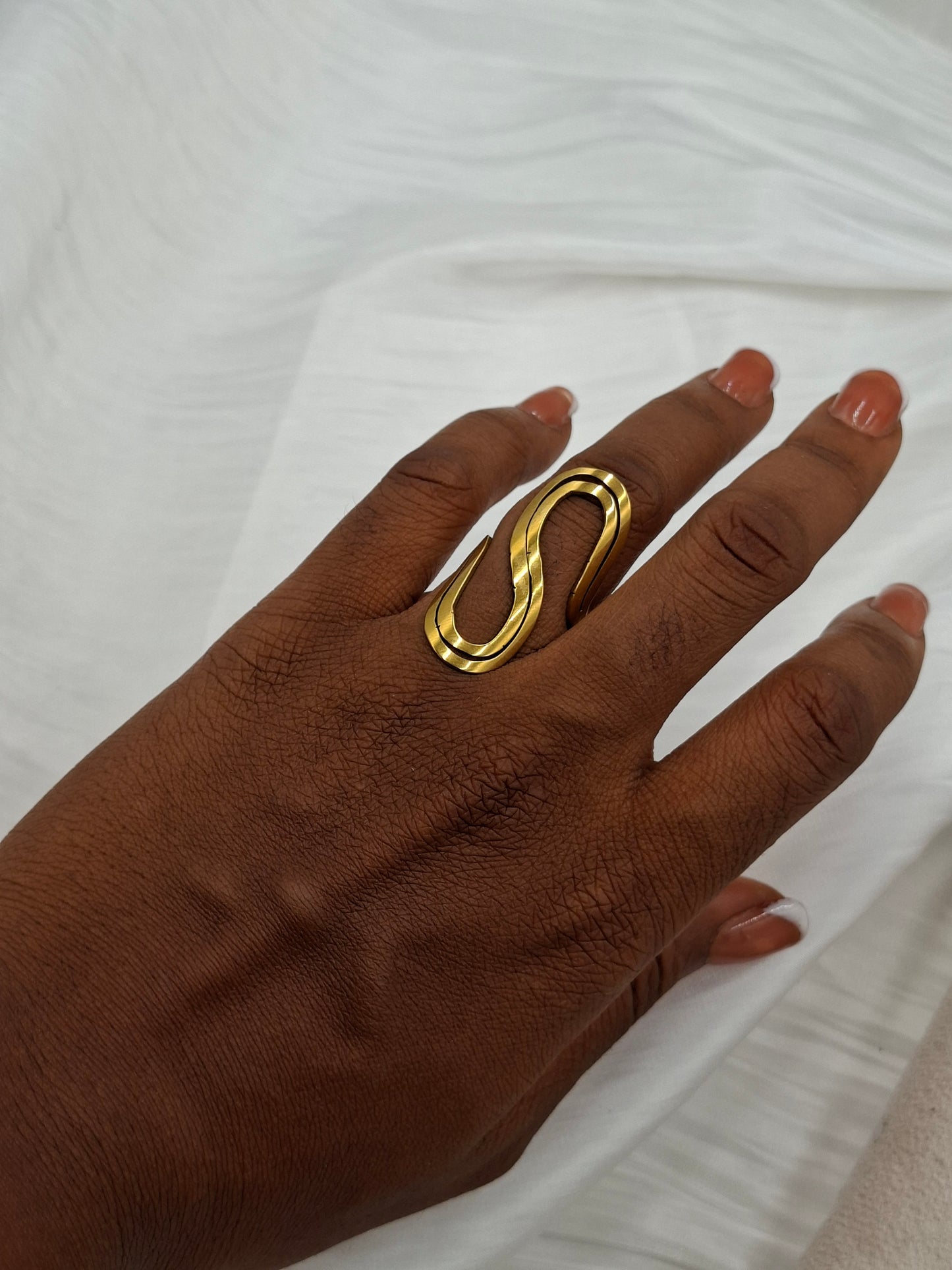 Cursive Ring (size 7-9)
