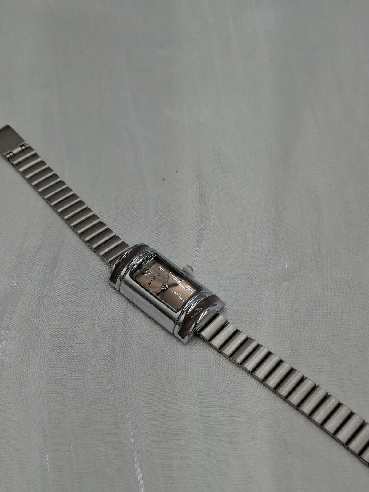Naidu Vintage Silver Wristwatch