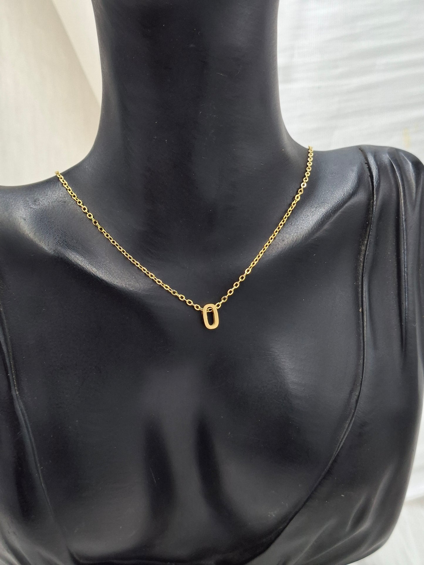 Letter O Necklace