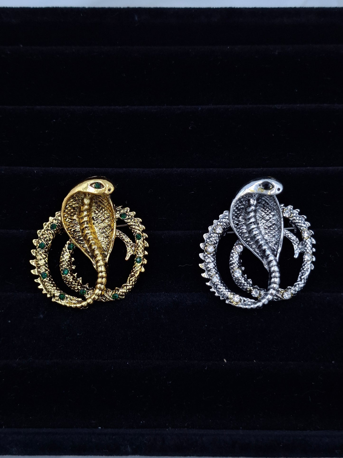 Cobra Brooch