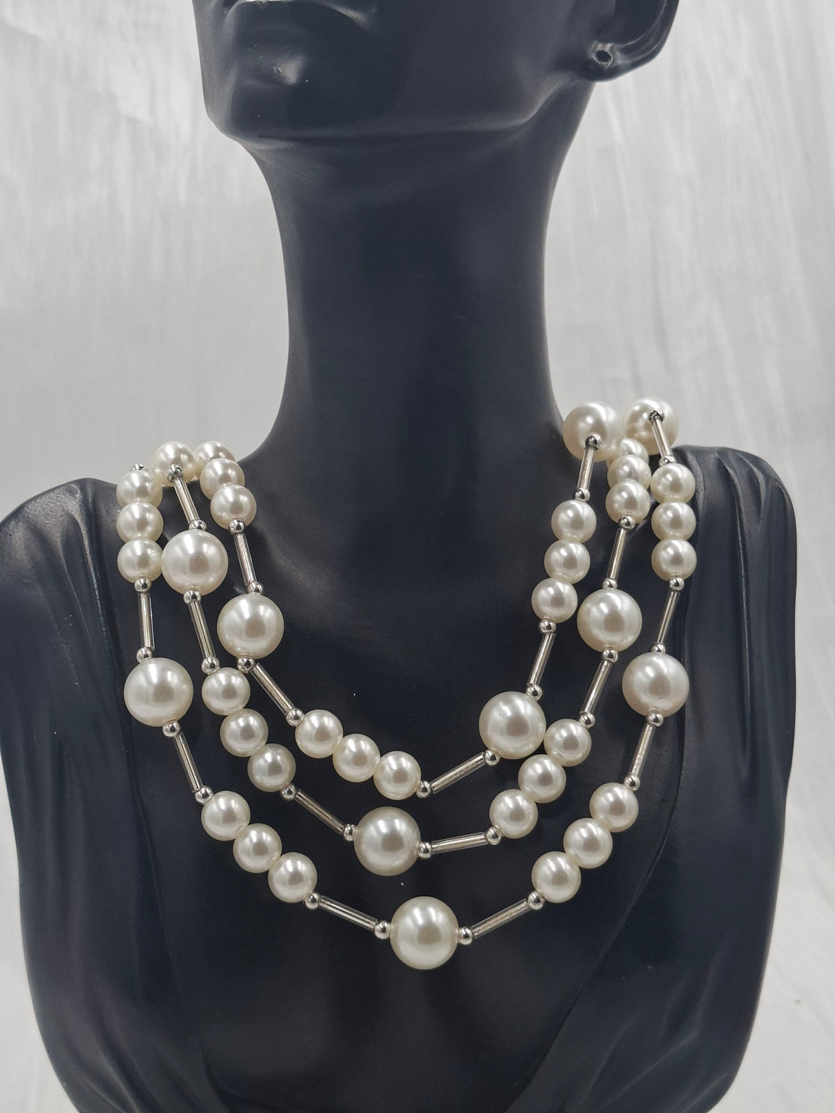 Layered Pearl Necklace