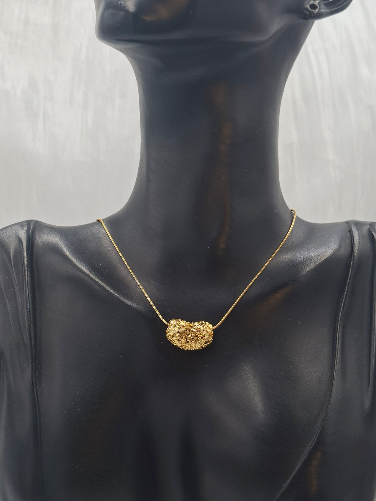 Gold Bean Necklace