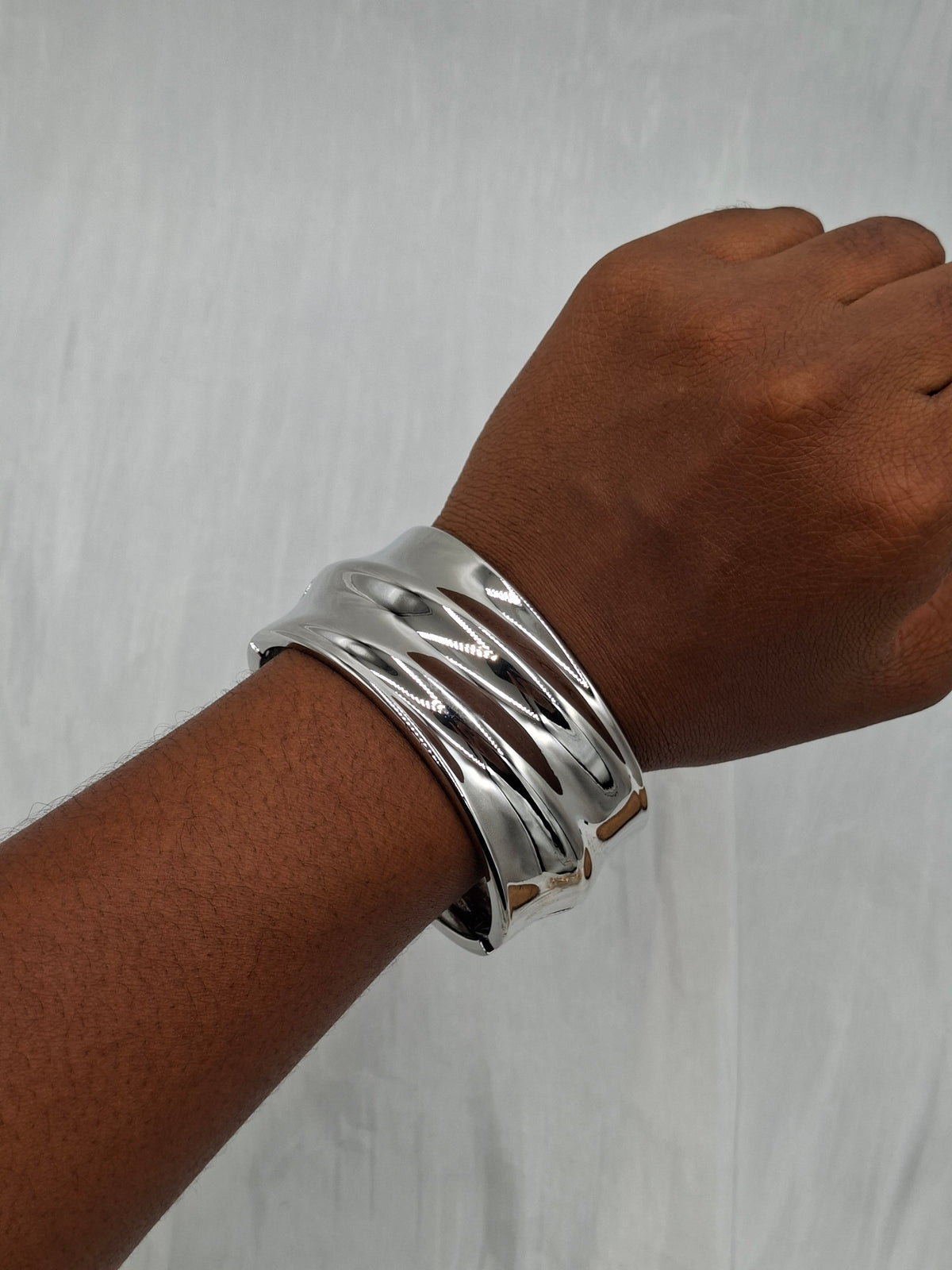 Rumpled Chunky Bangle