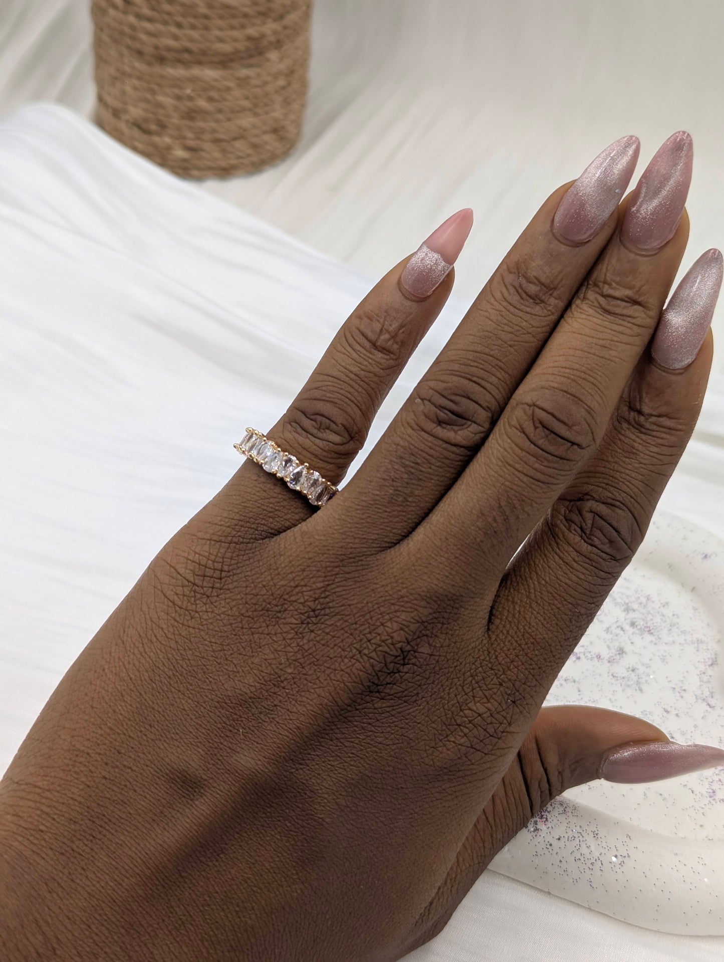 Bling Tennis Ring (size 6)