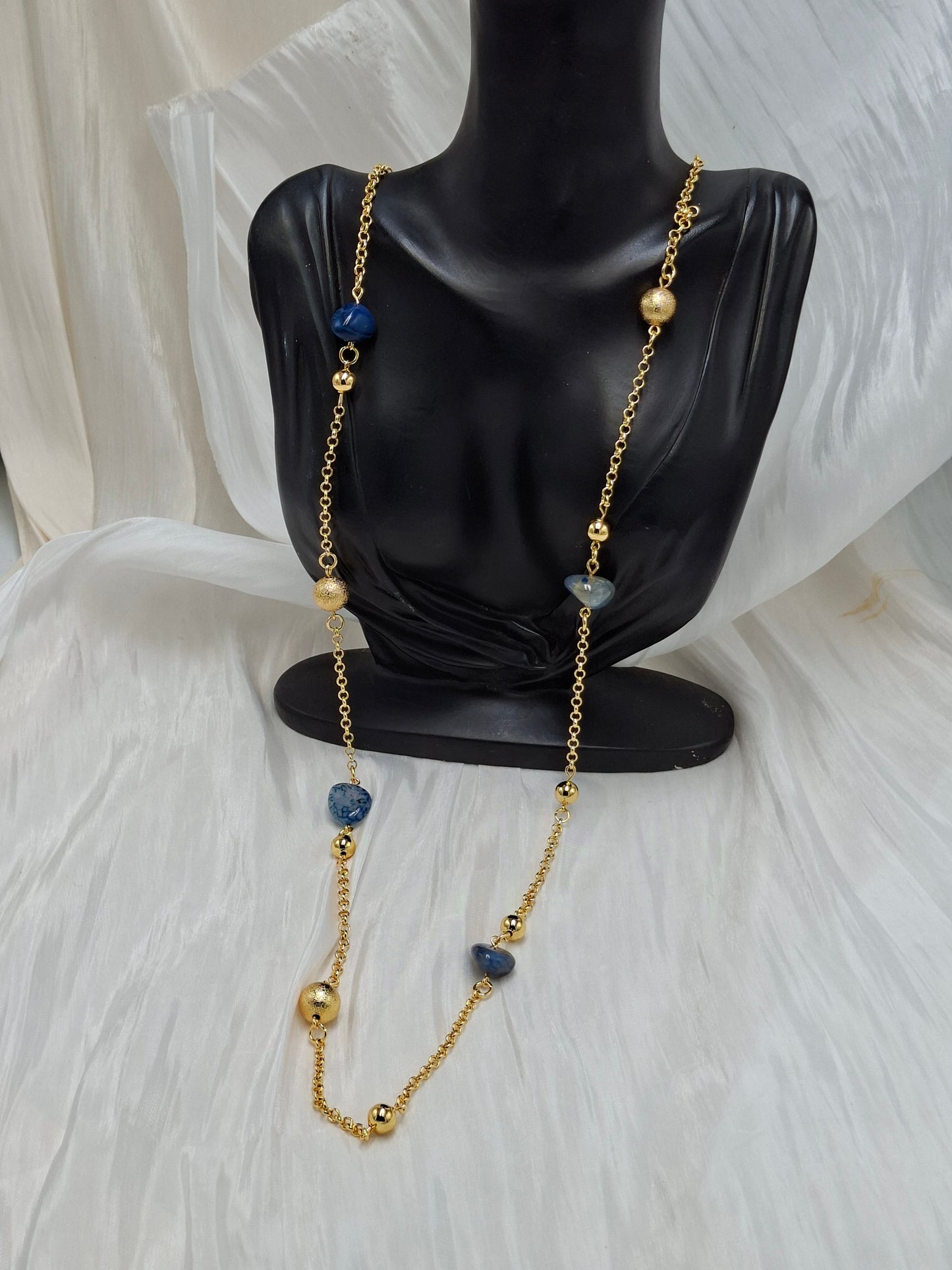 Sapphire Chest Chain
